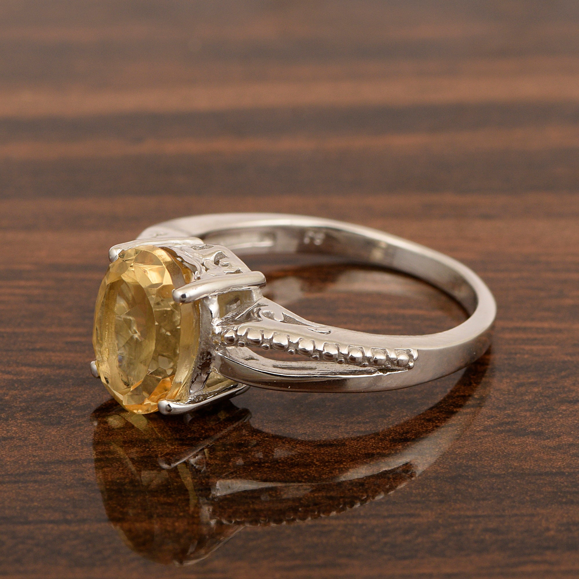 Citrine ring
