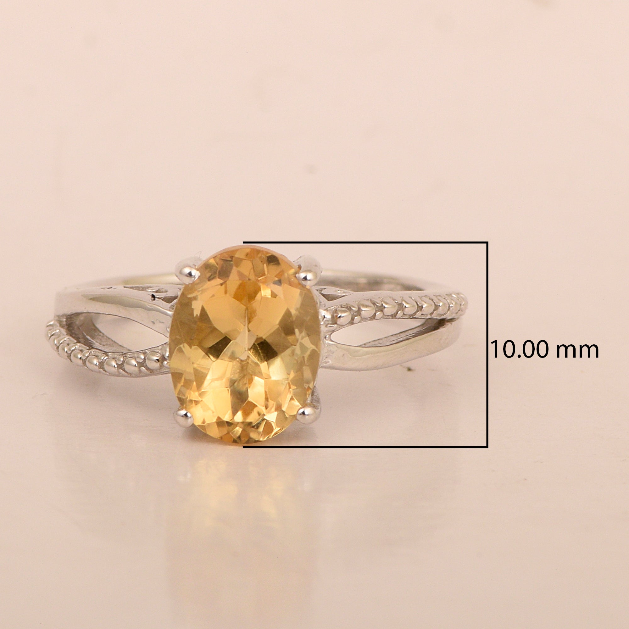 Citrine ring