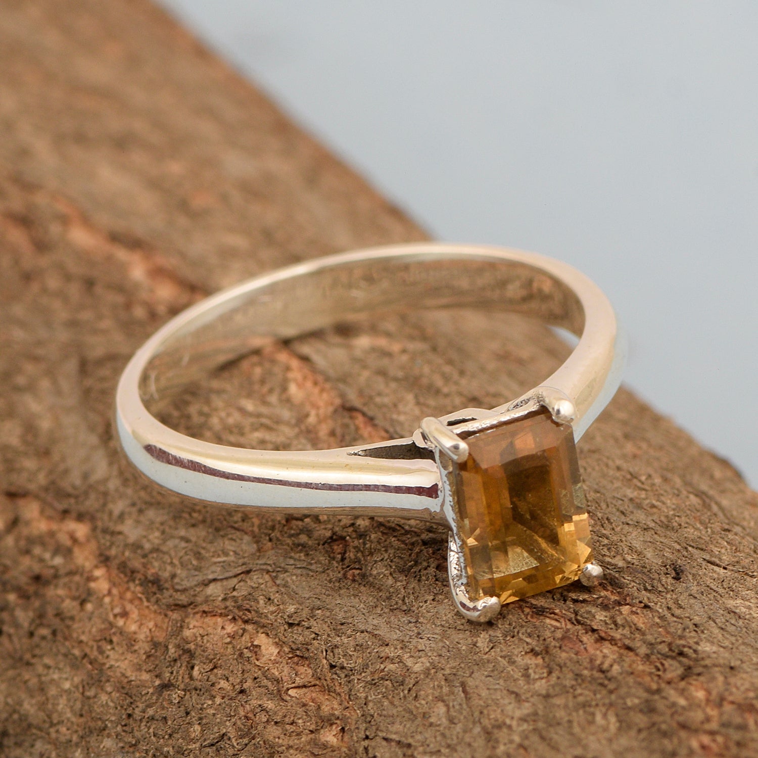 Citrine ring