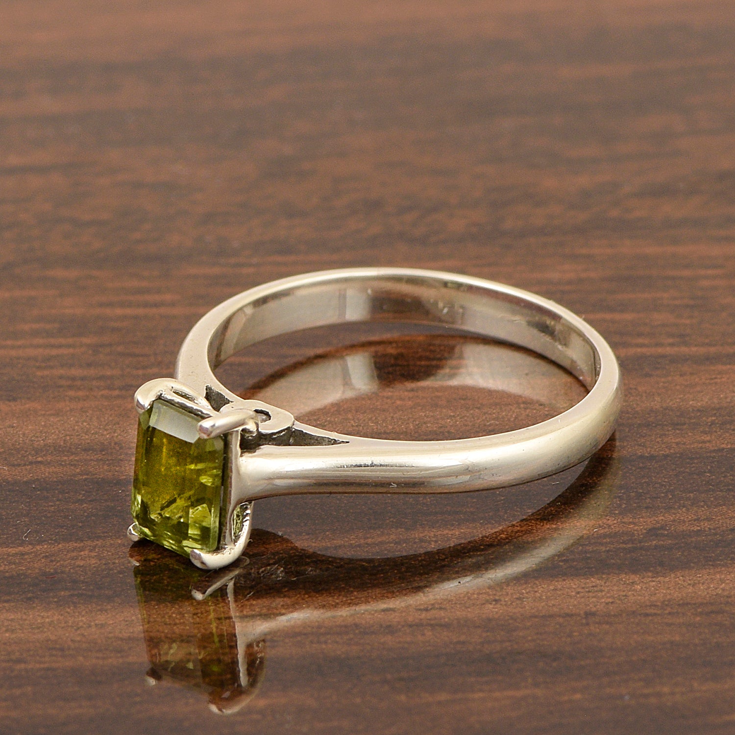Peridot ring