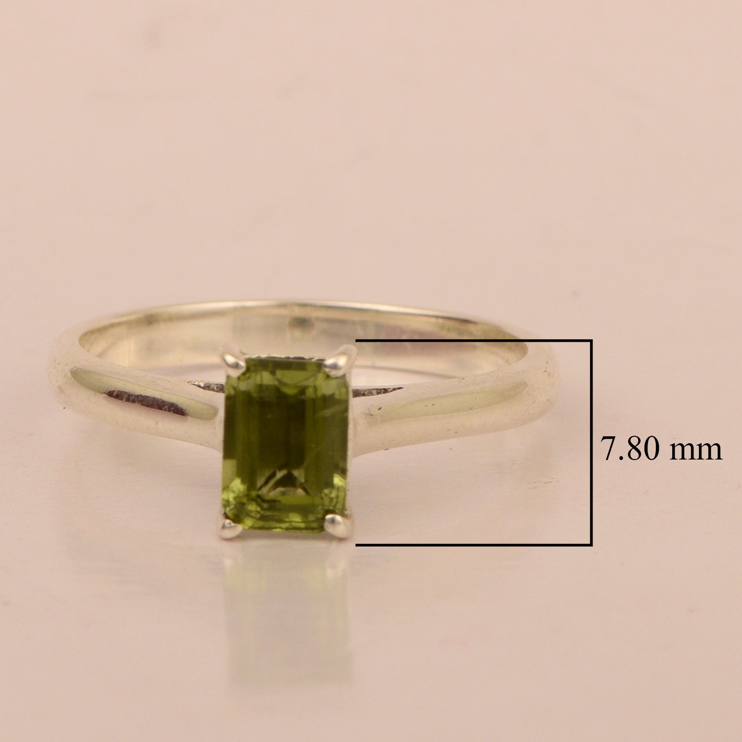 Peridot ring