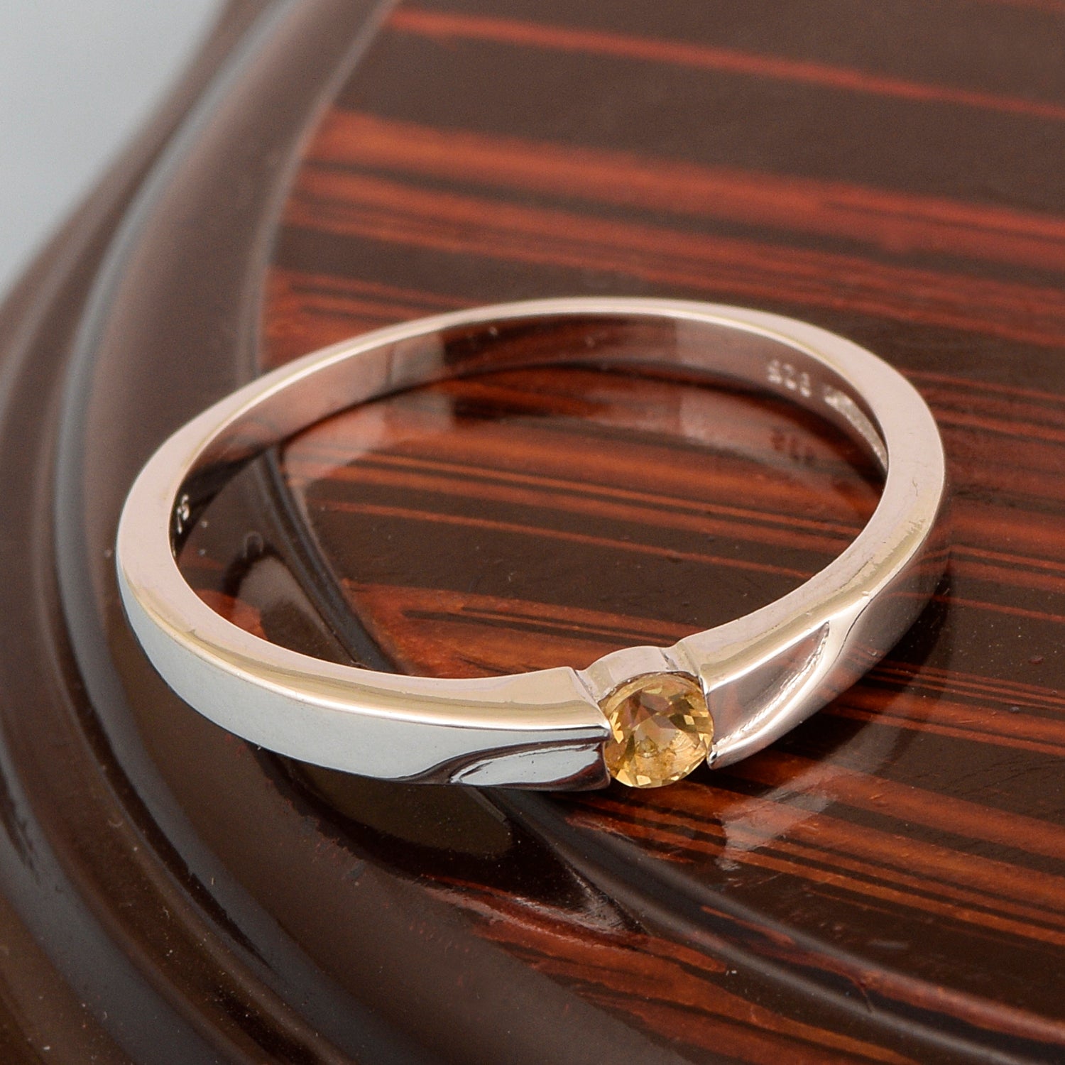 Citrine ring