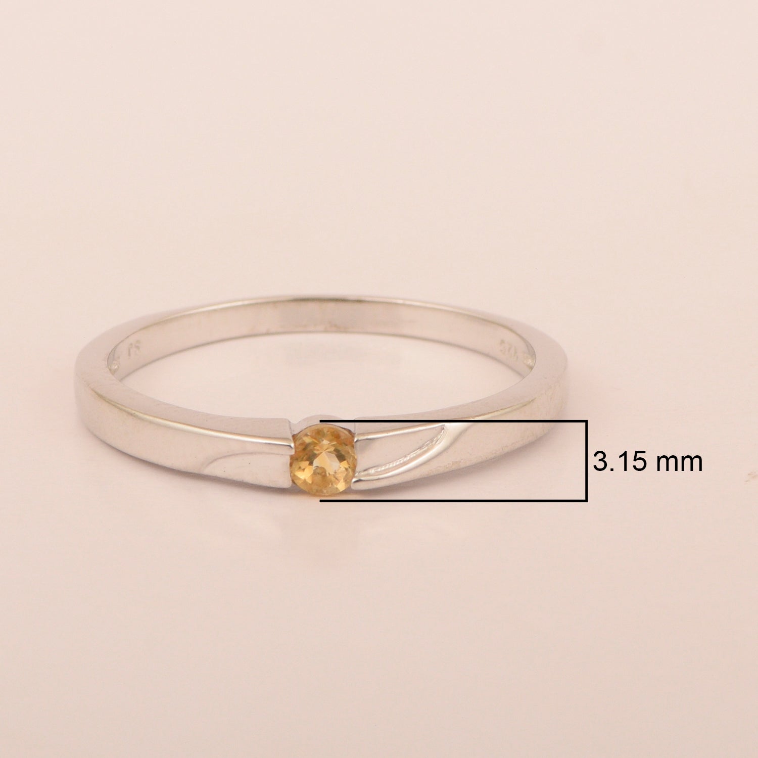 Citrine ring