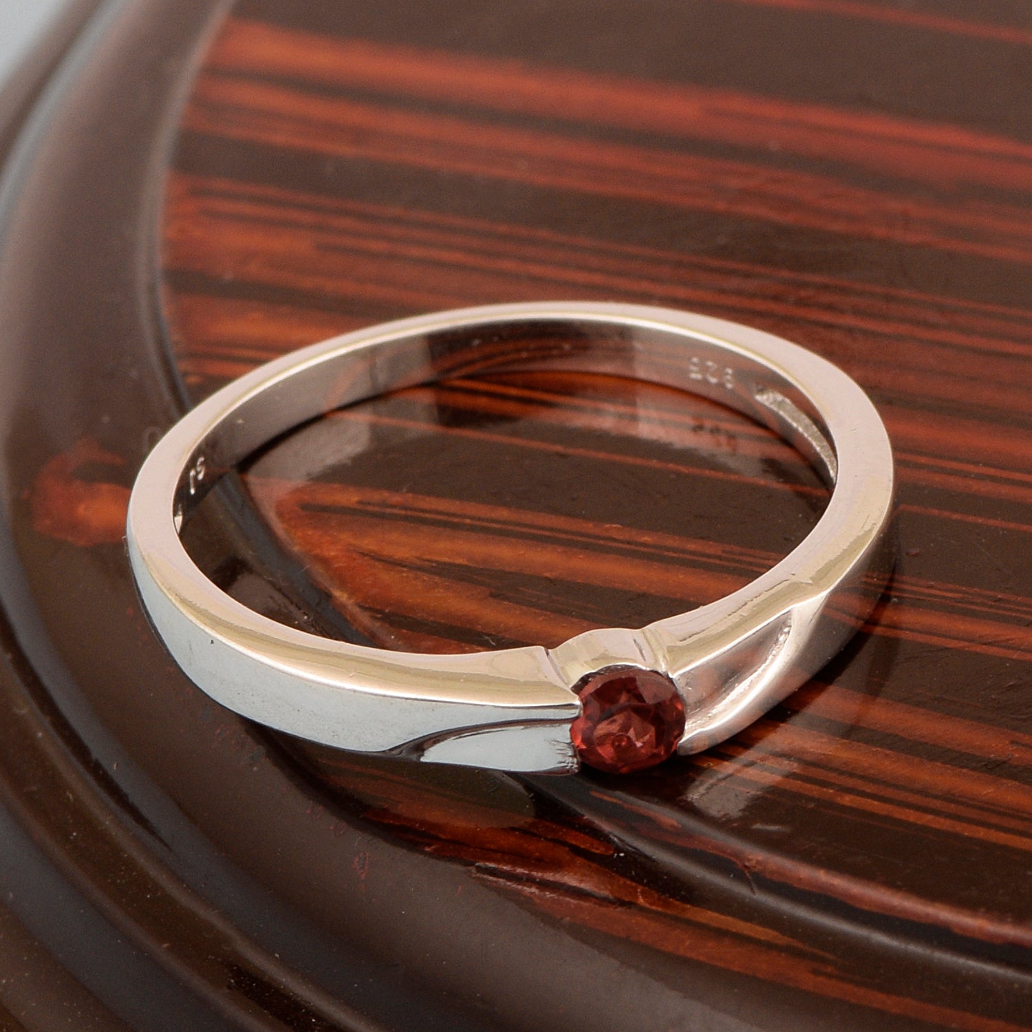 Garnet ring