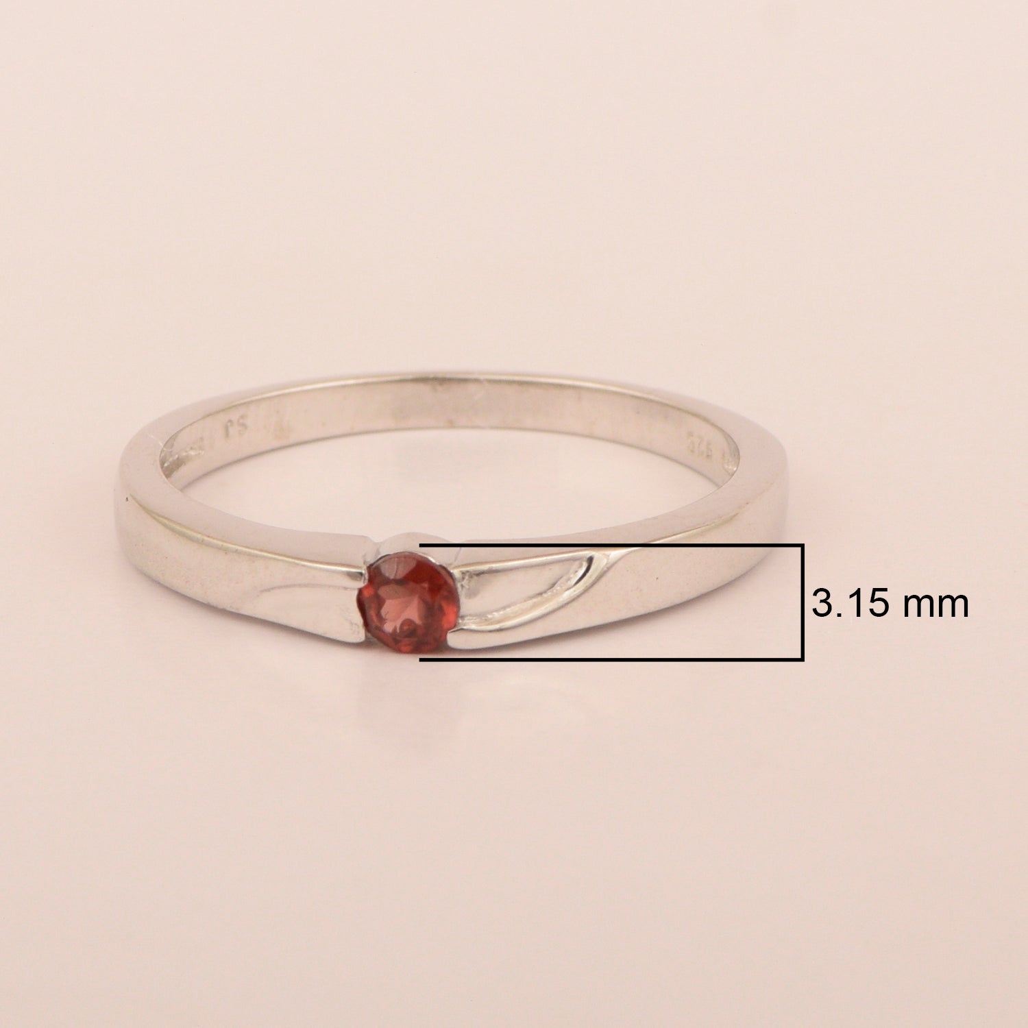 Garnet ring