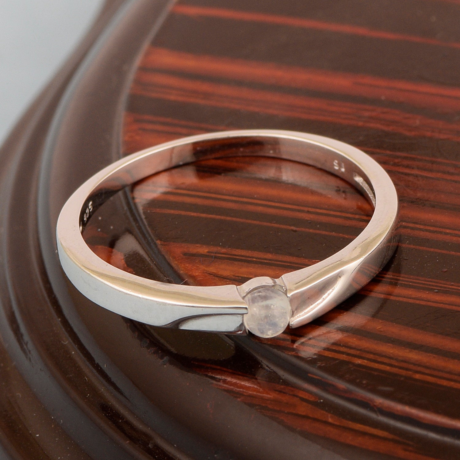 Moonstone ring