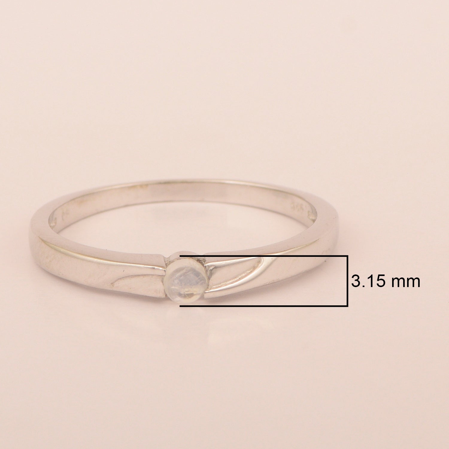 Moonstone ring