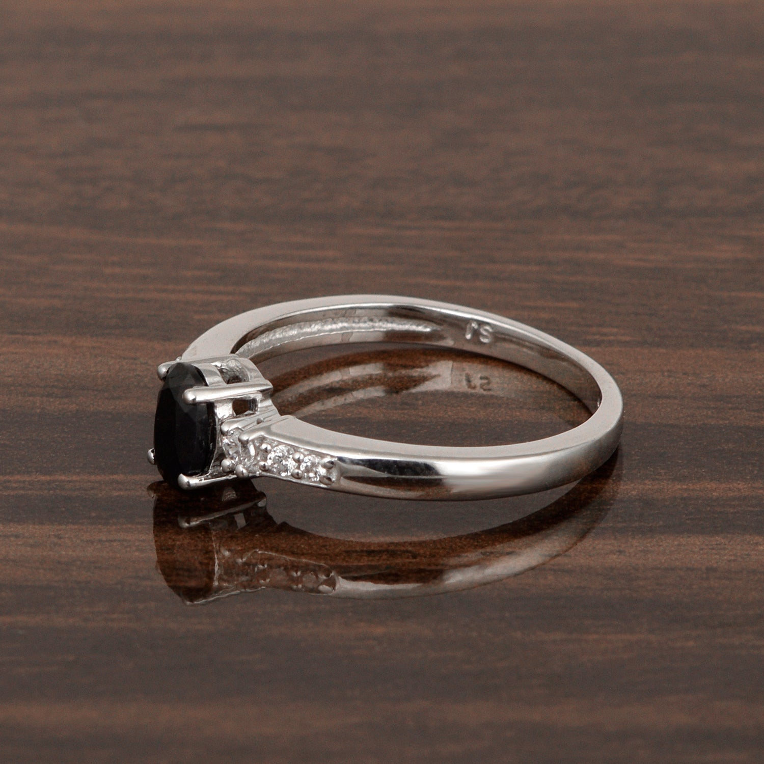 Black Spinel ring