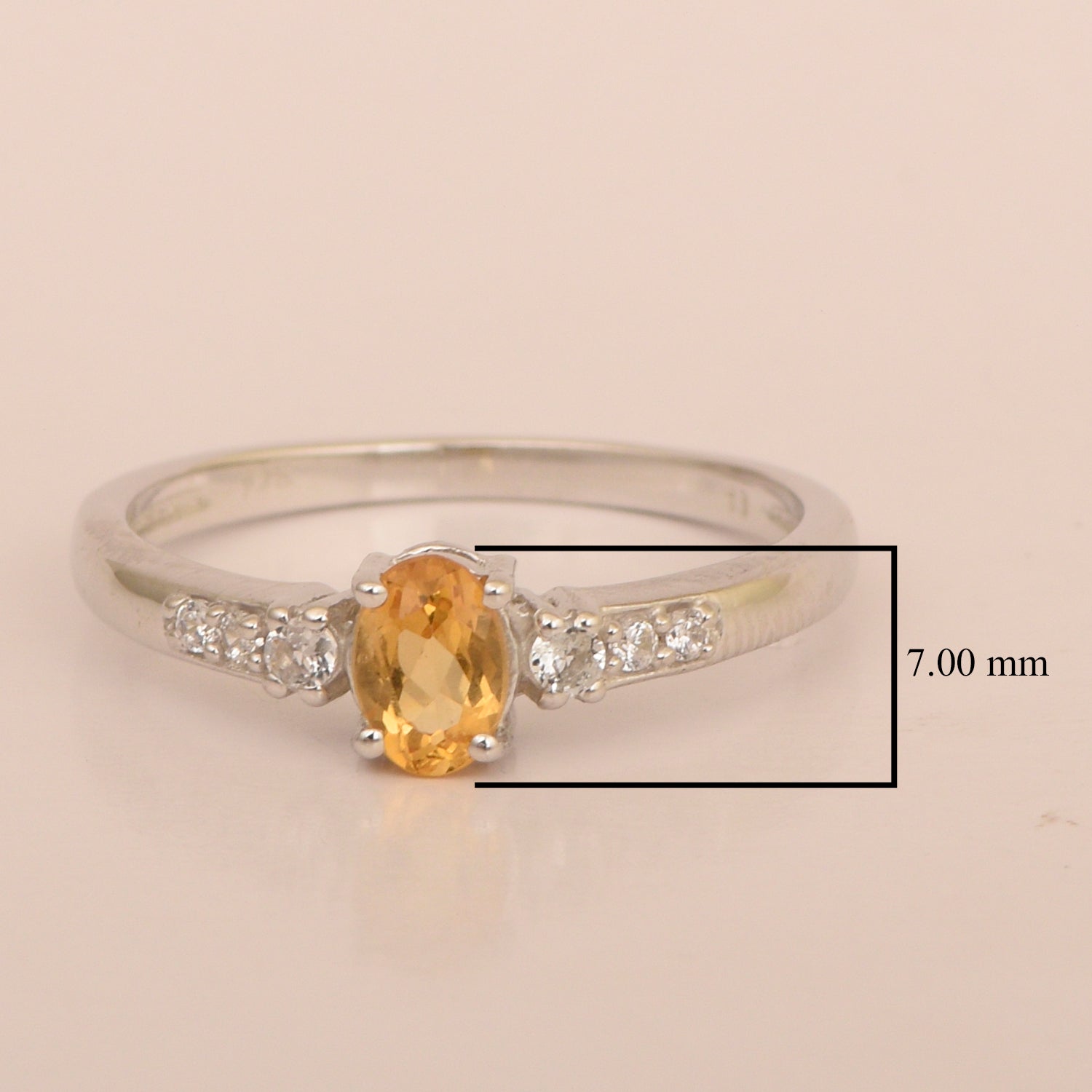 Citrine ring