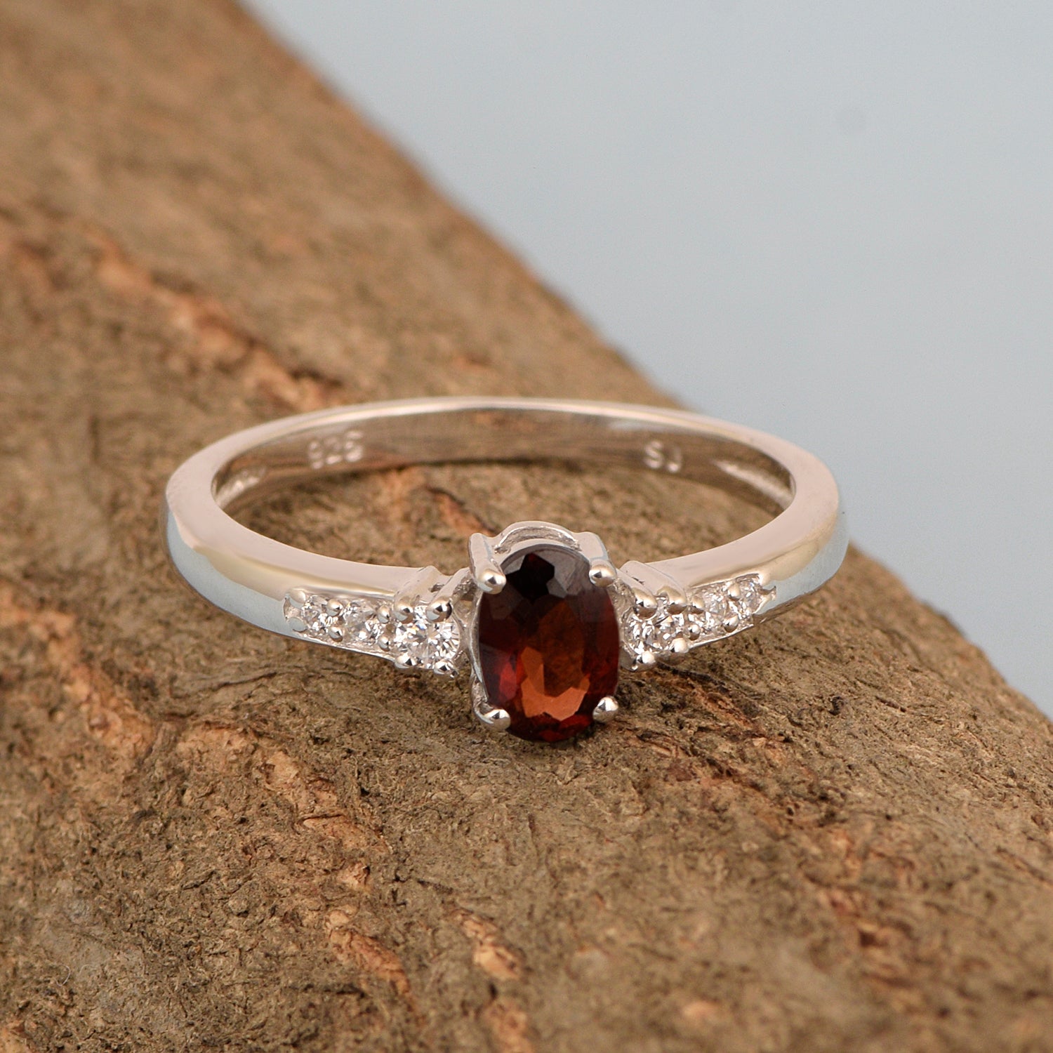 Garnet ring