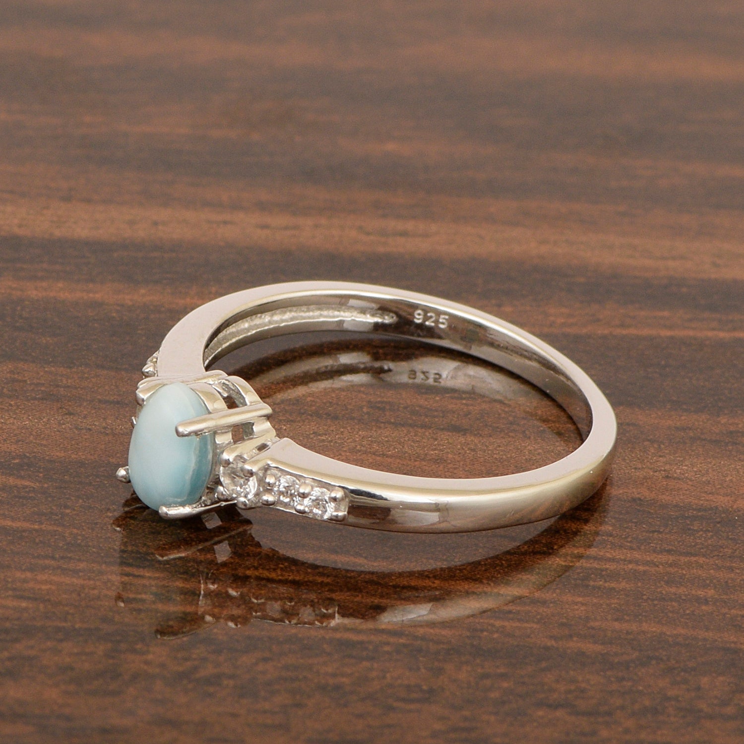 Larimar ring