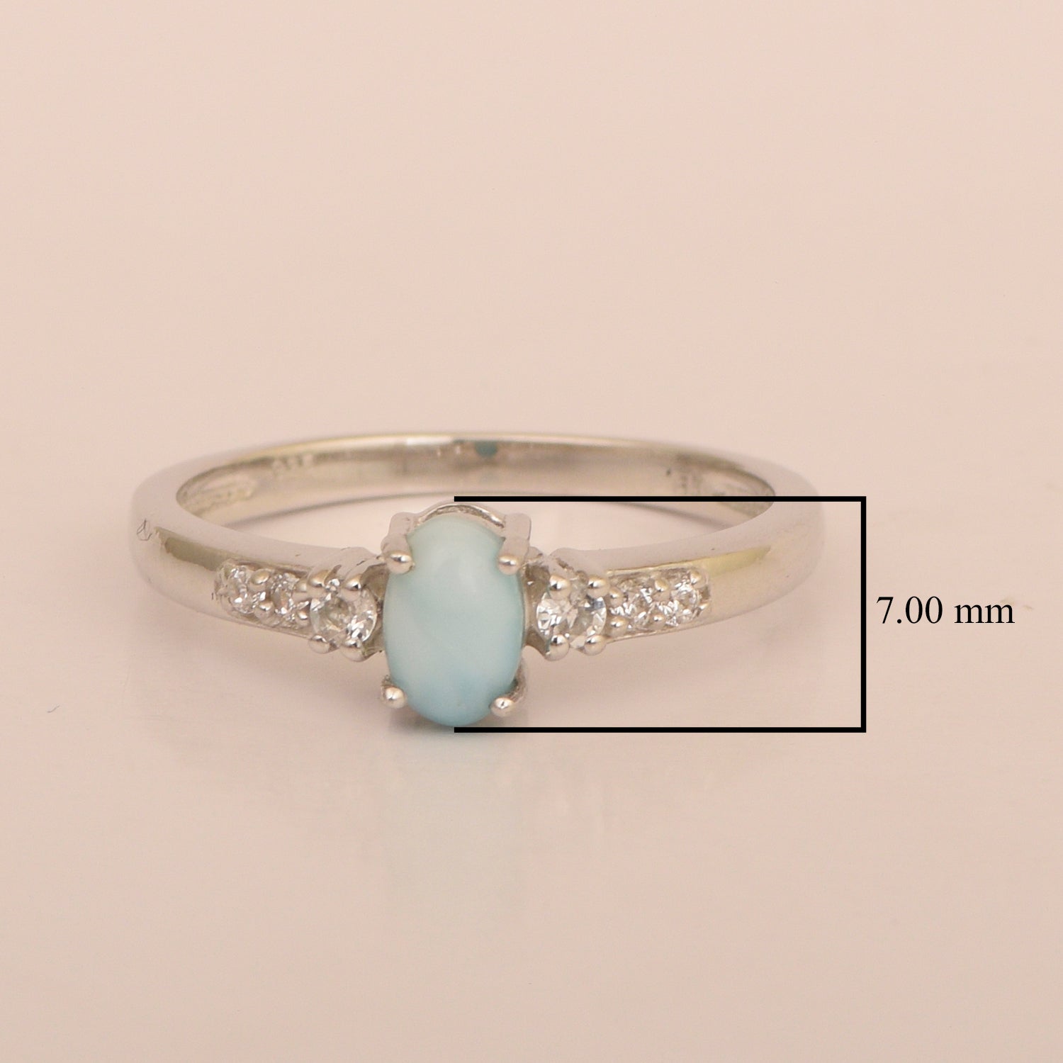 Larimar ring