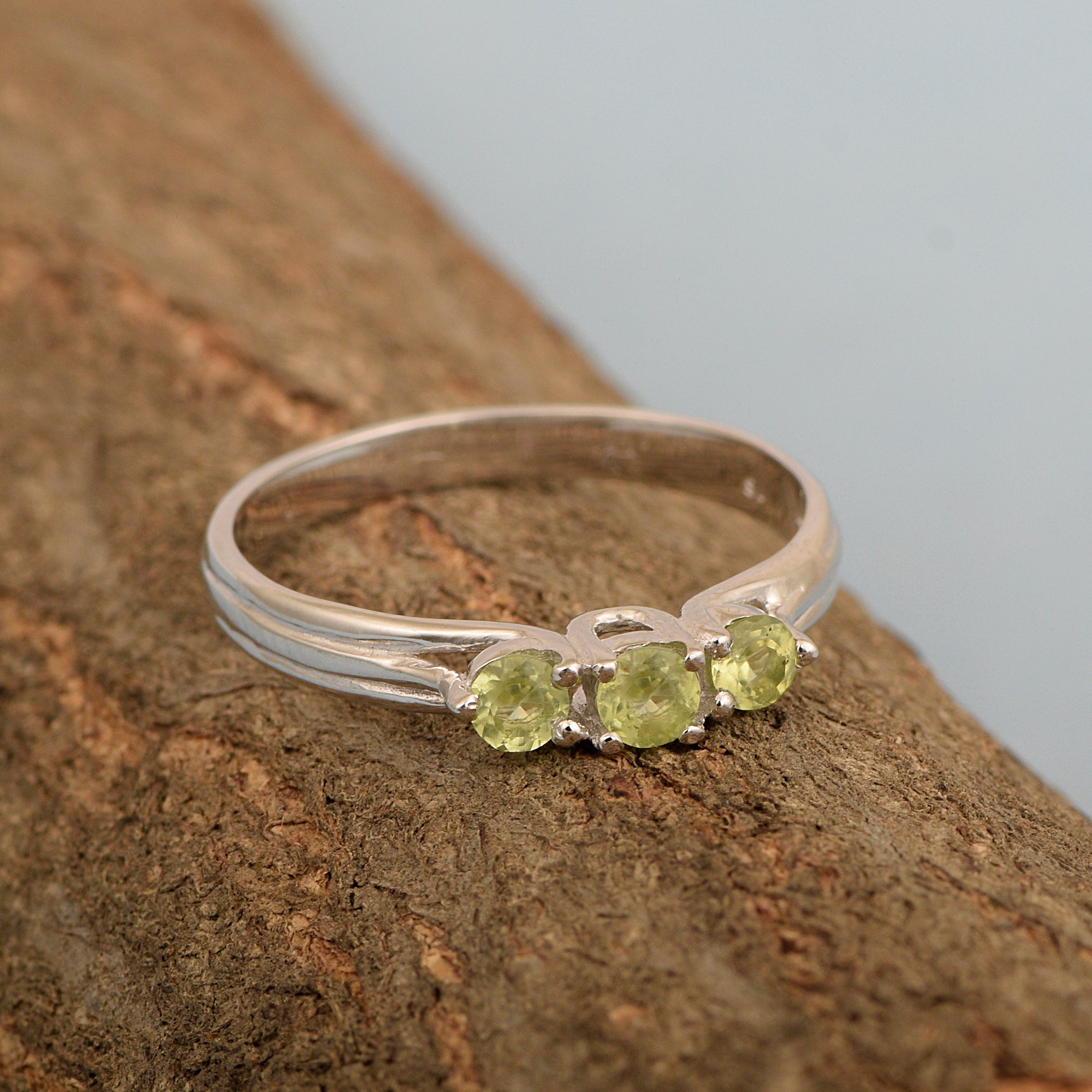 Peridot ring