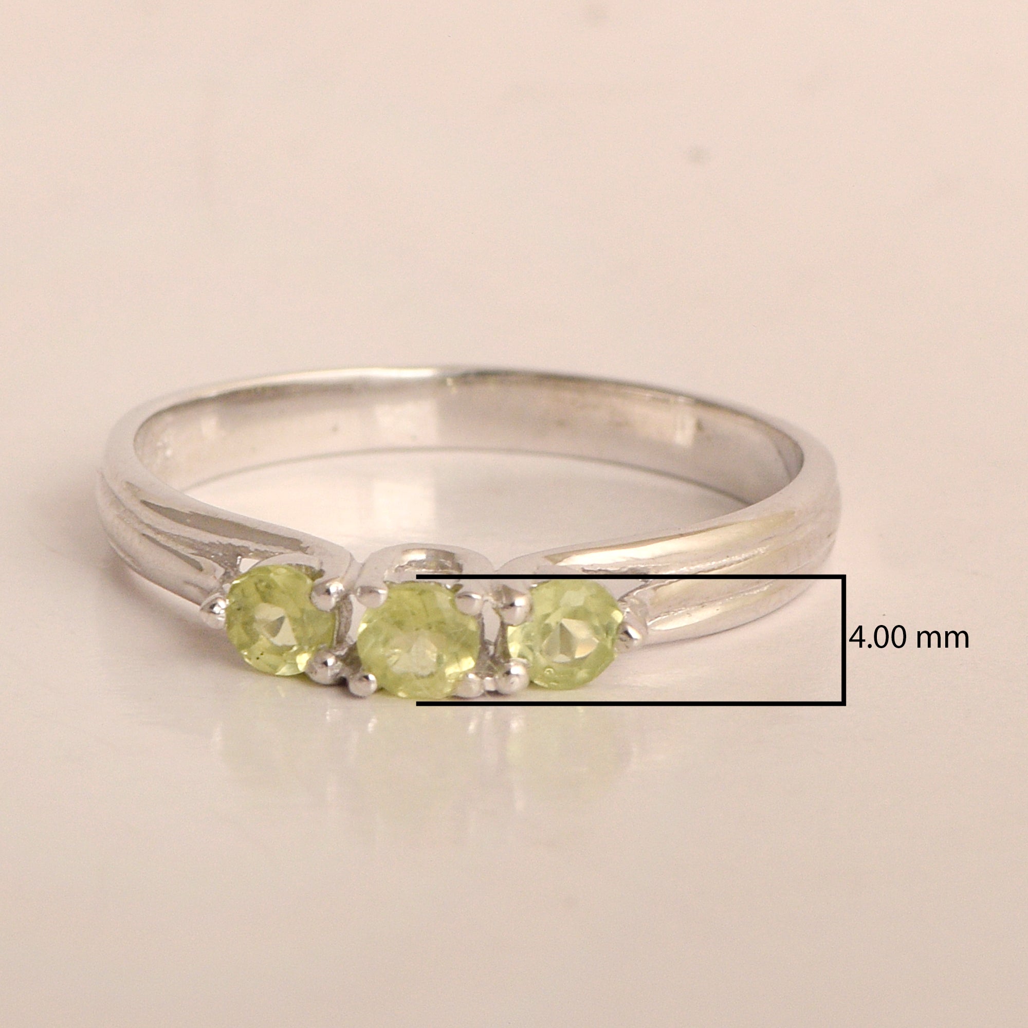 Peridot ring
