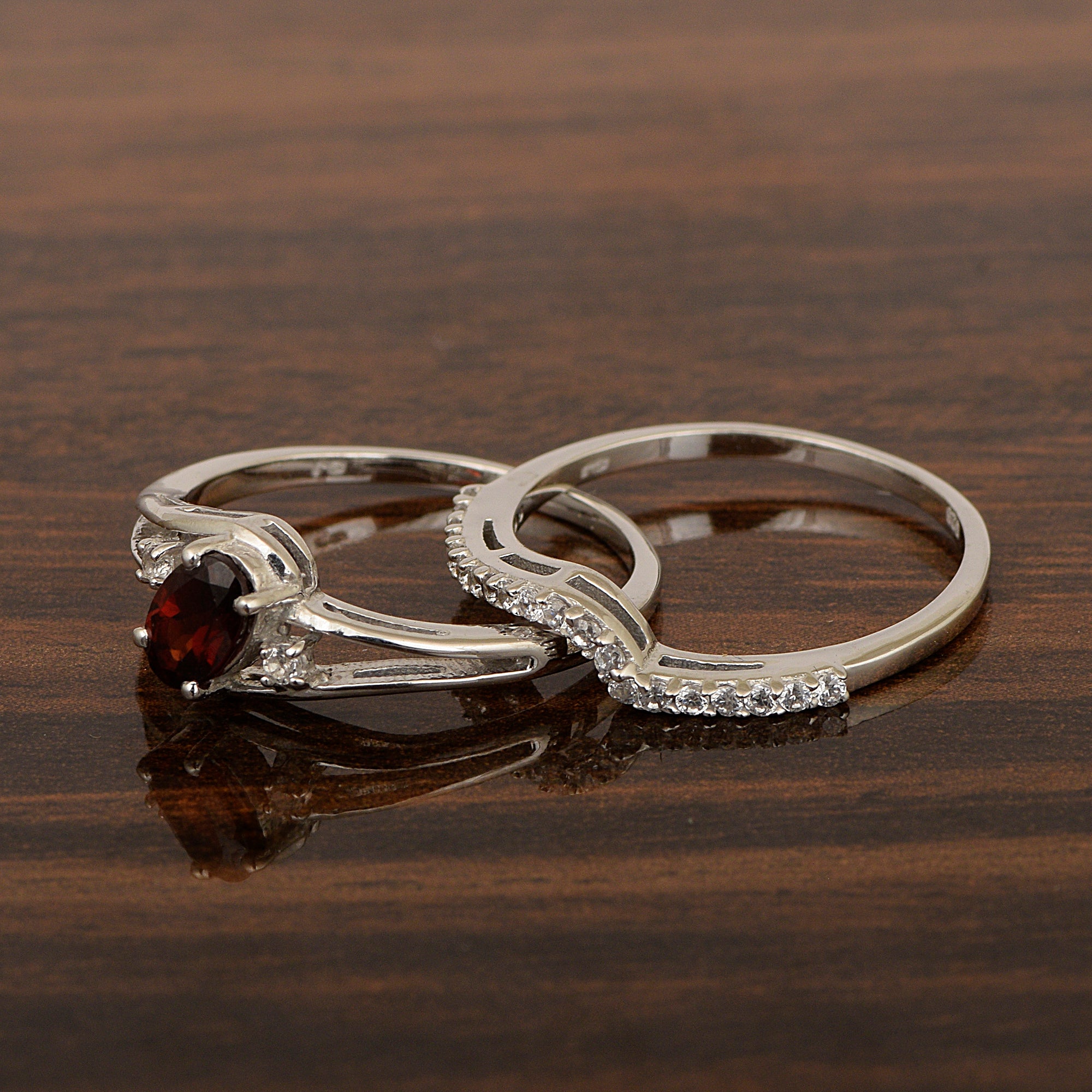 Garnet ring