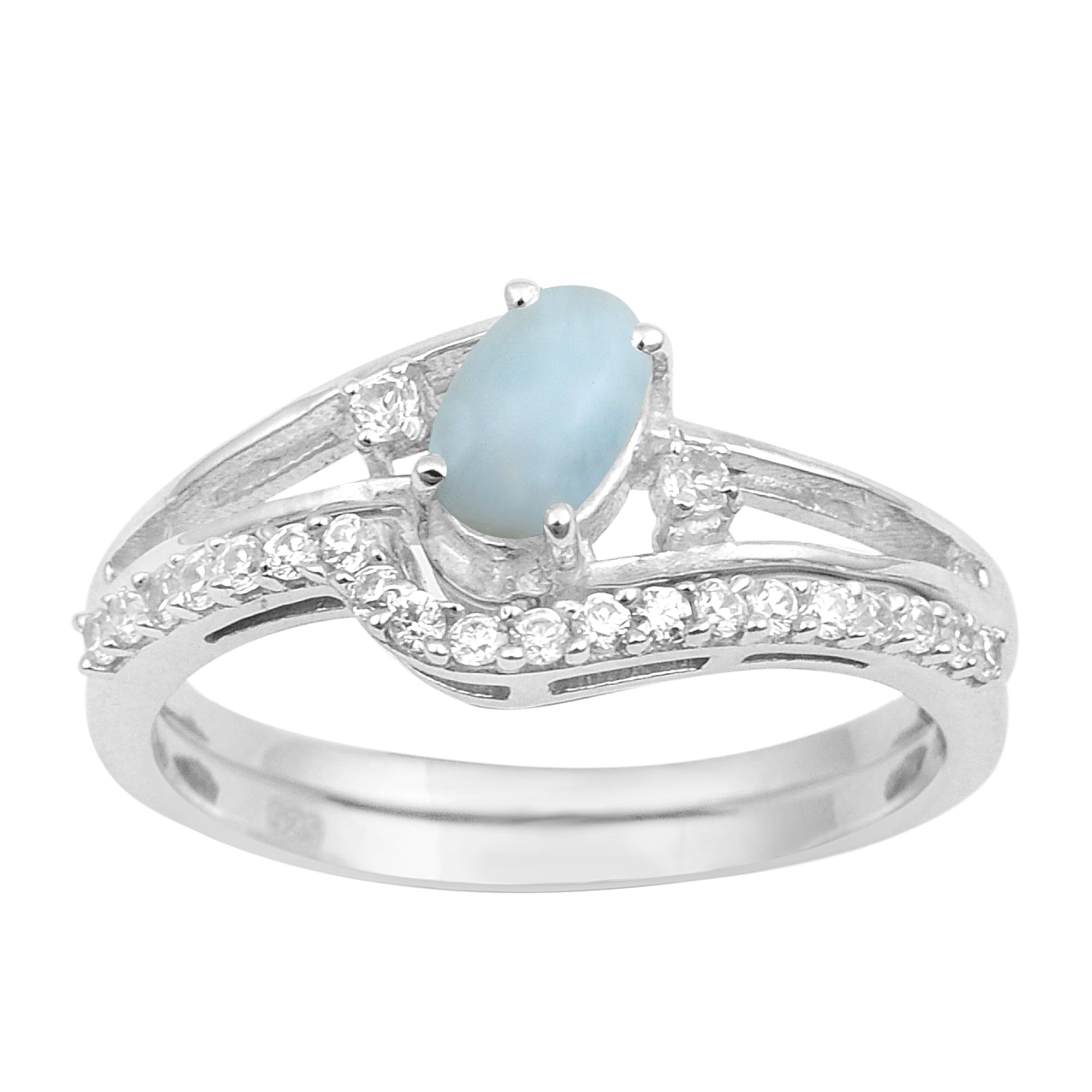Larimar ring