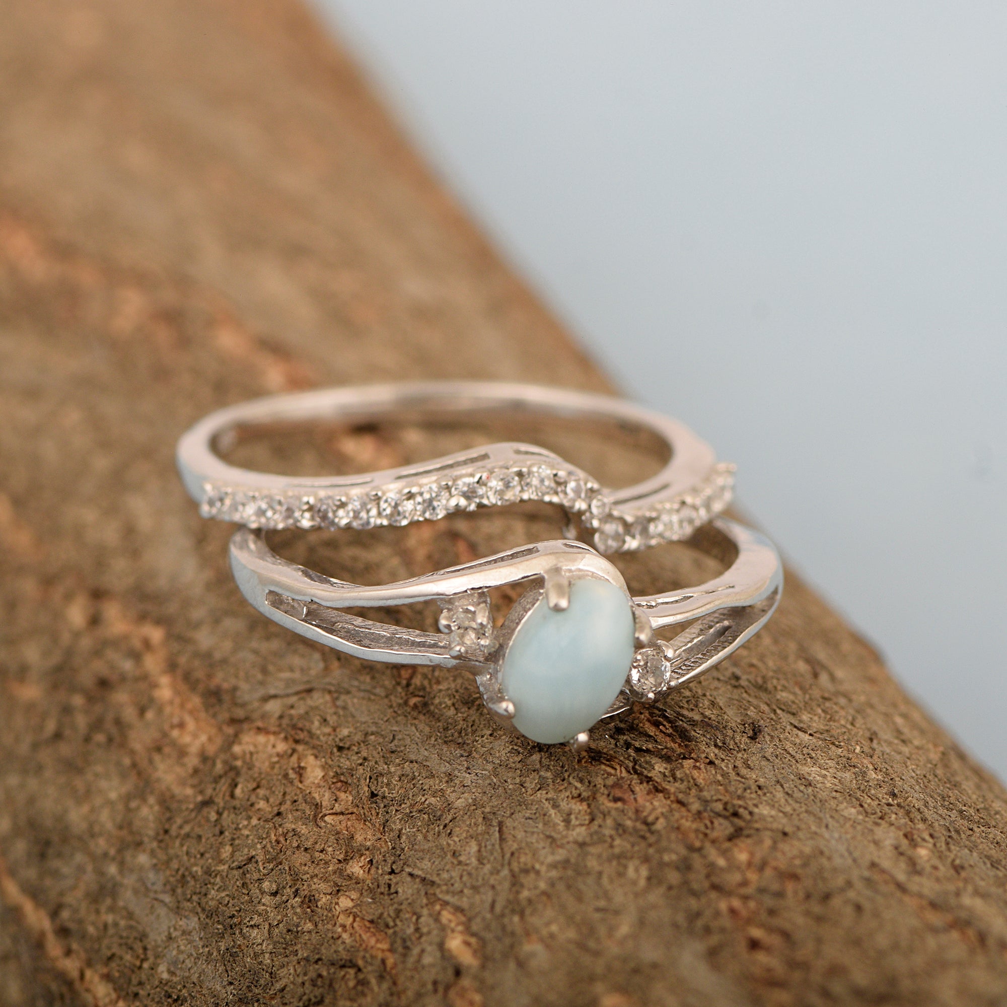 Larimar ring