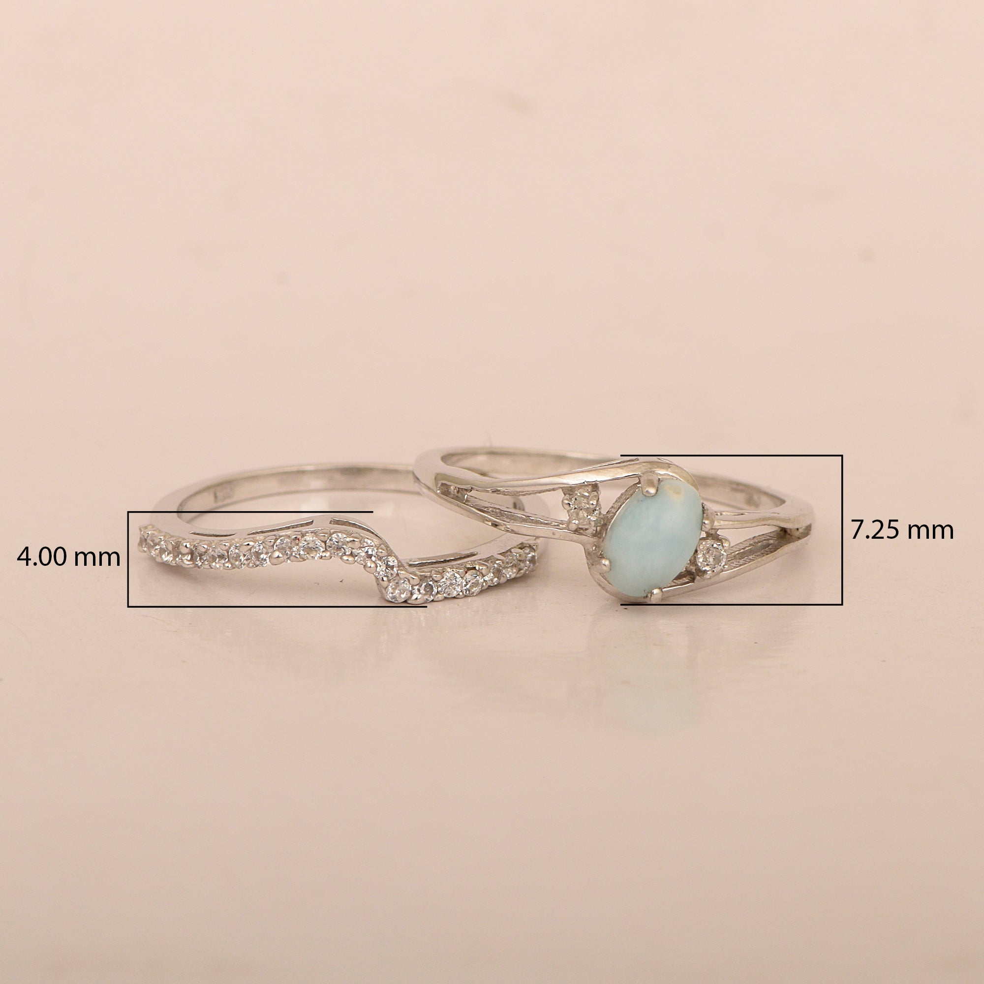 Larimar ring