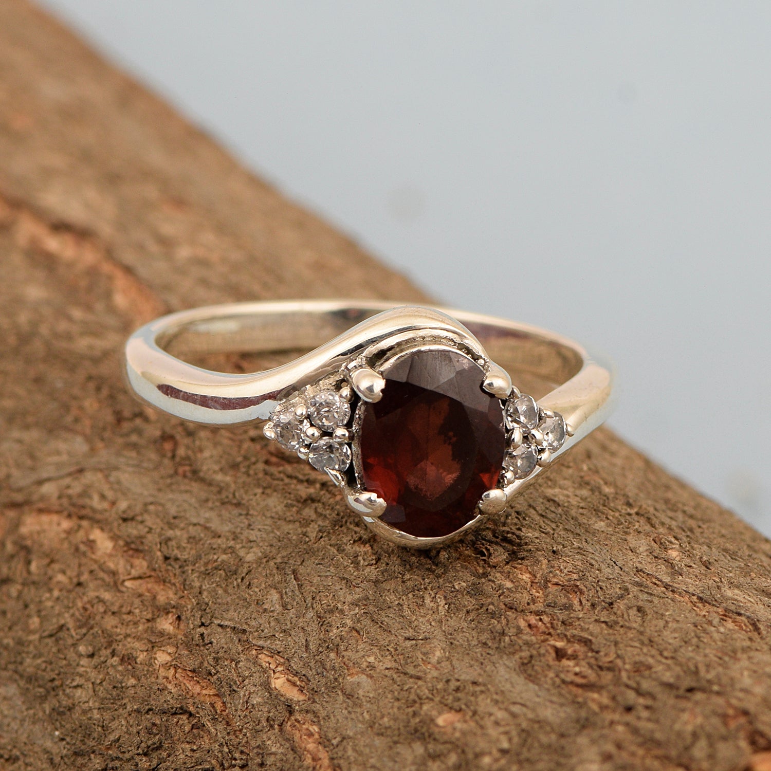 Garnet ring