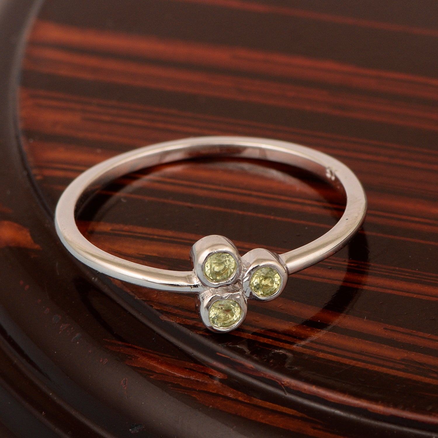 Peridot ring