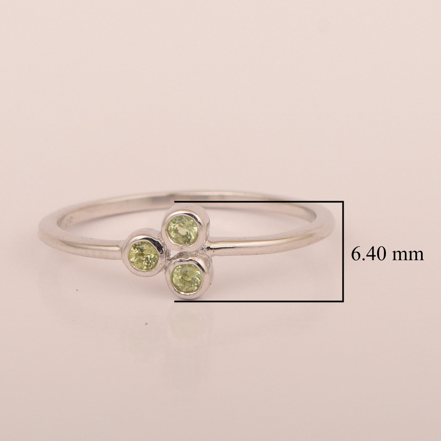 Peridot ring