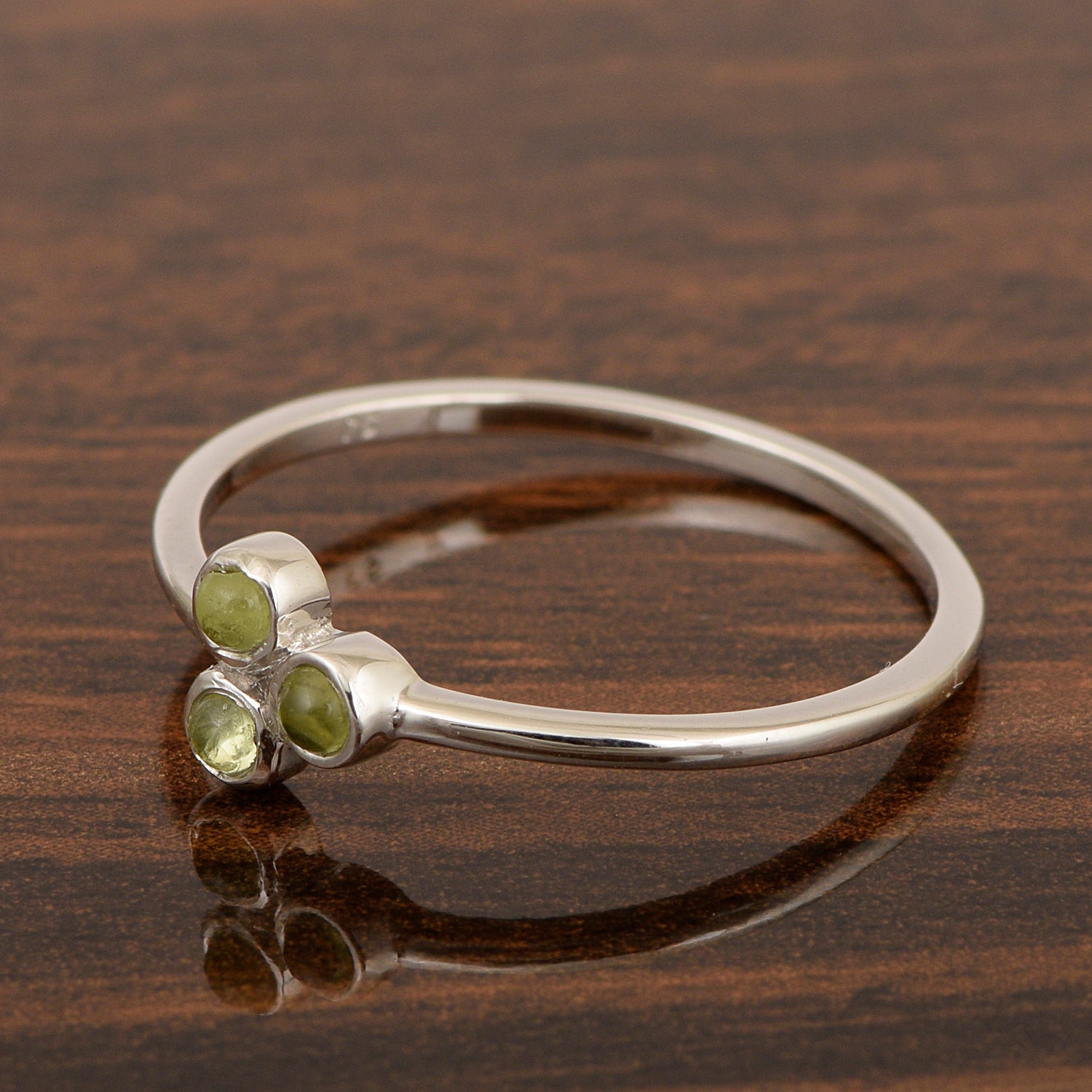 Peridot Cab ring