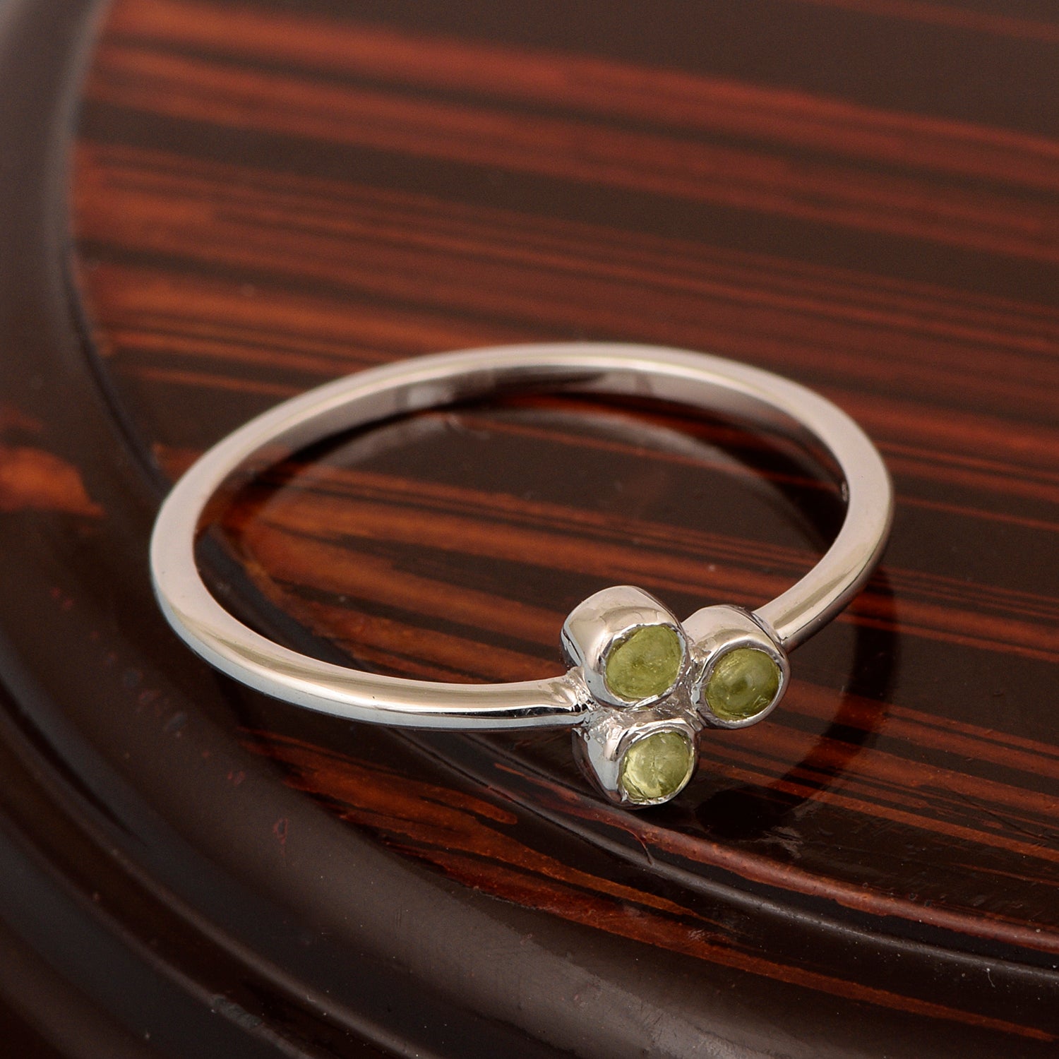 Peridot Cab ring