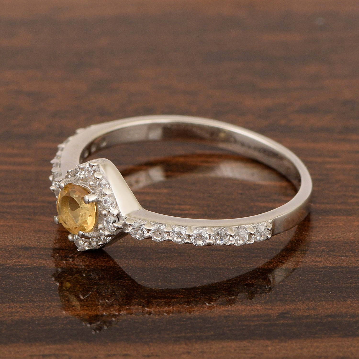 Citrine ring