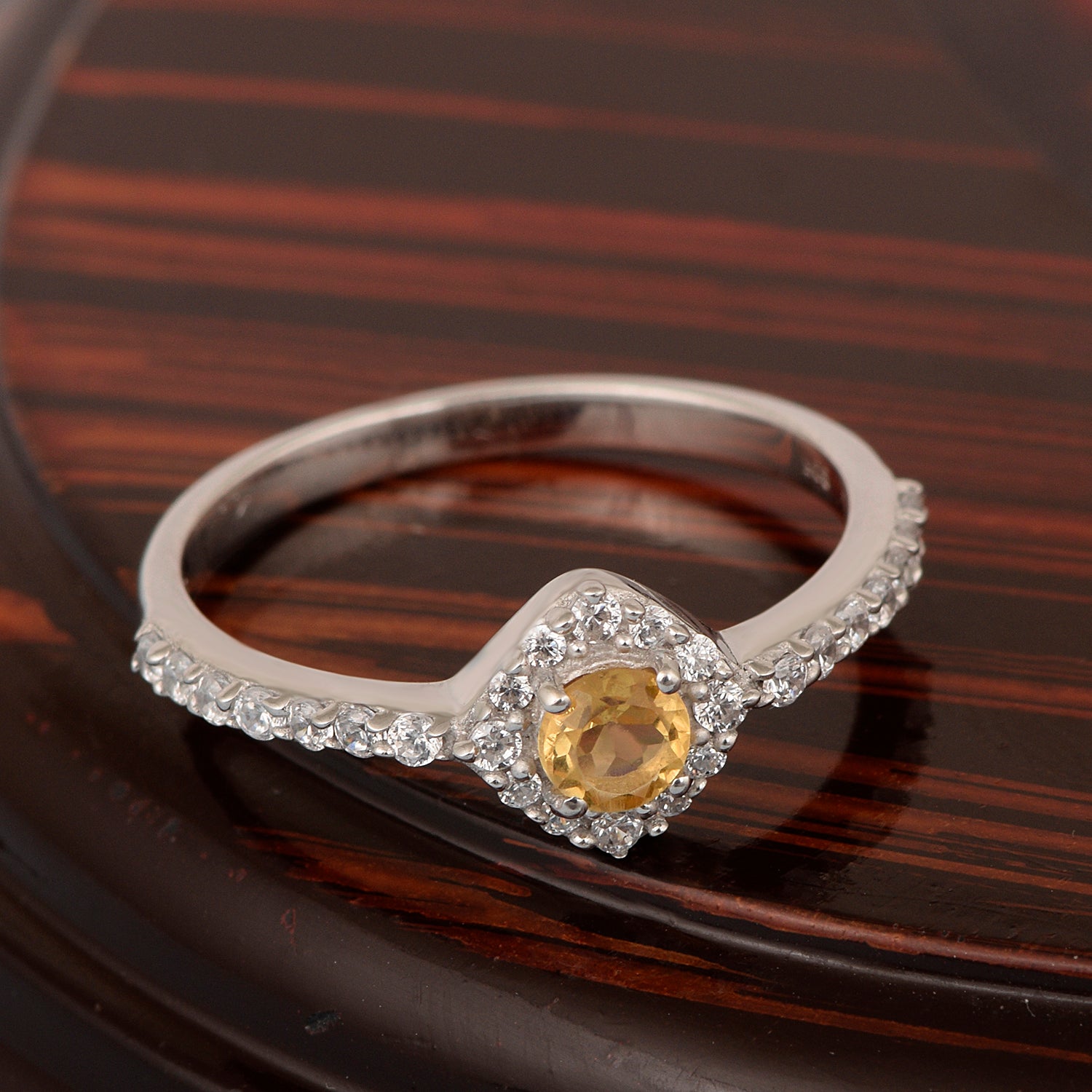 Citrine ring