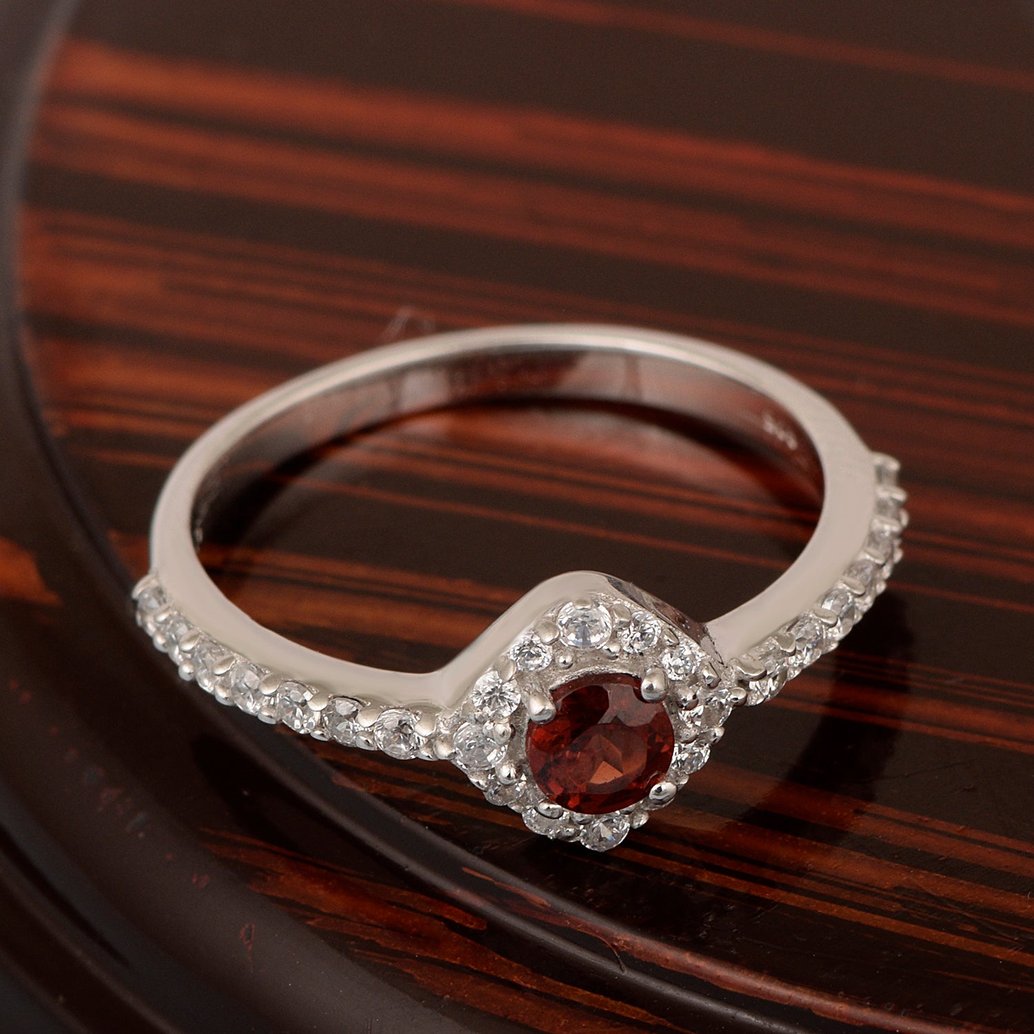 Garnet ring