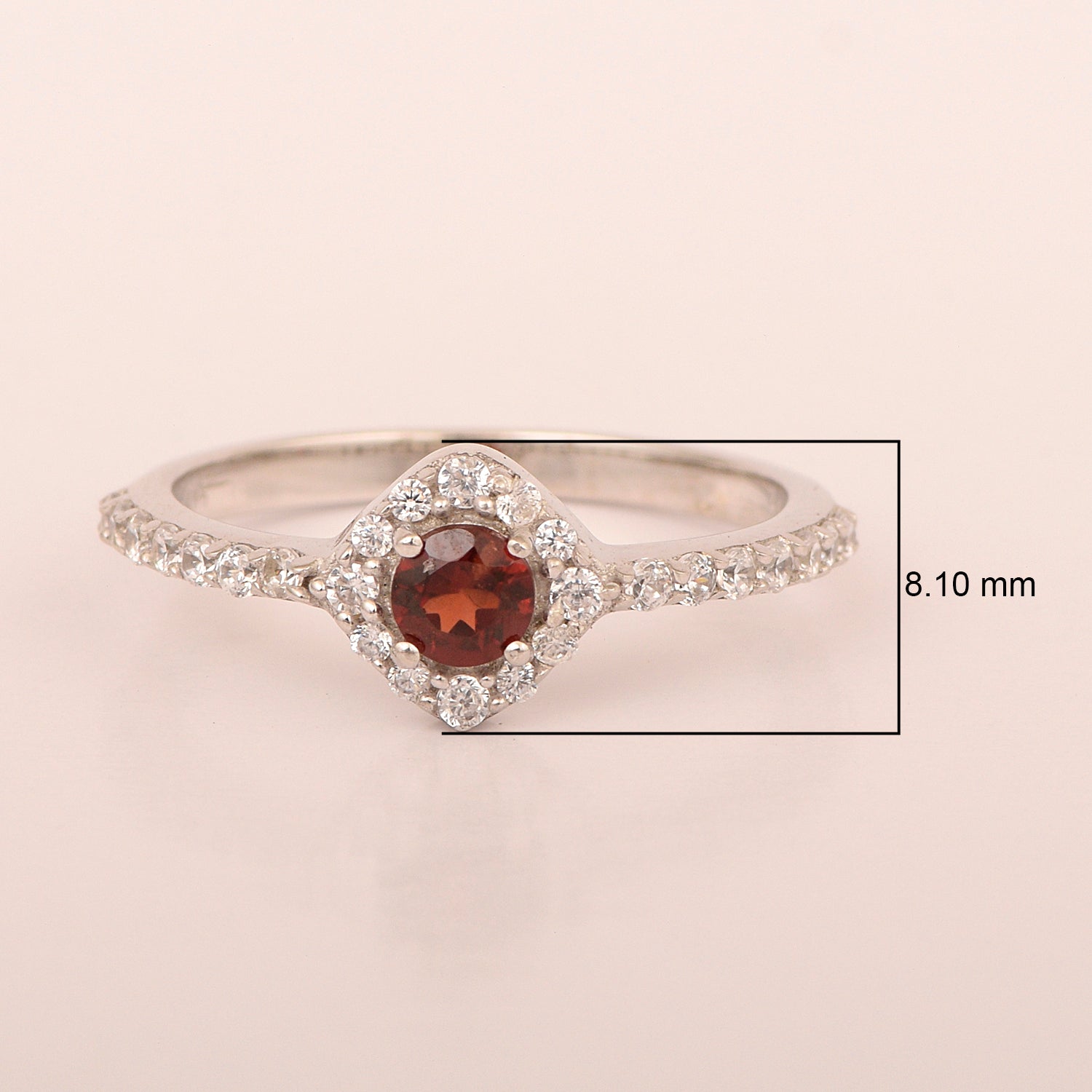 Garnet ring