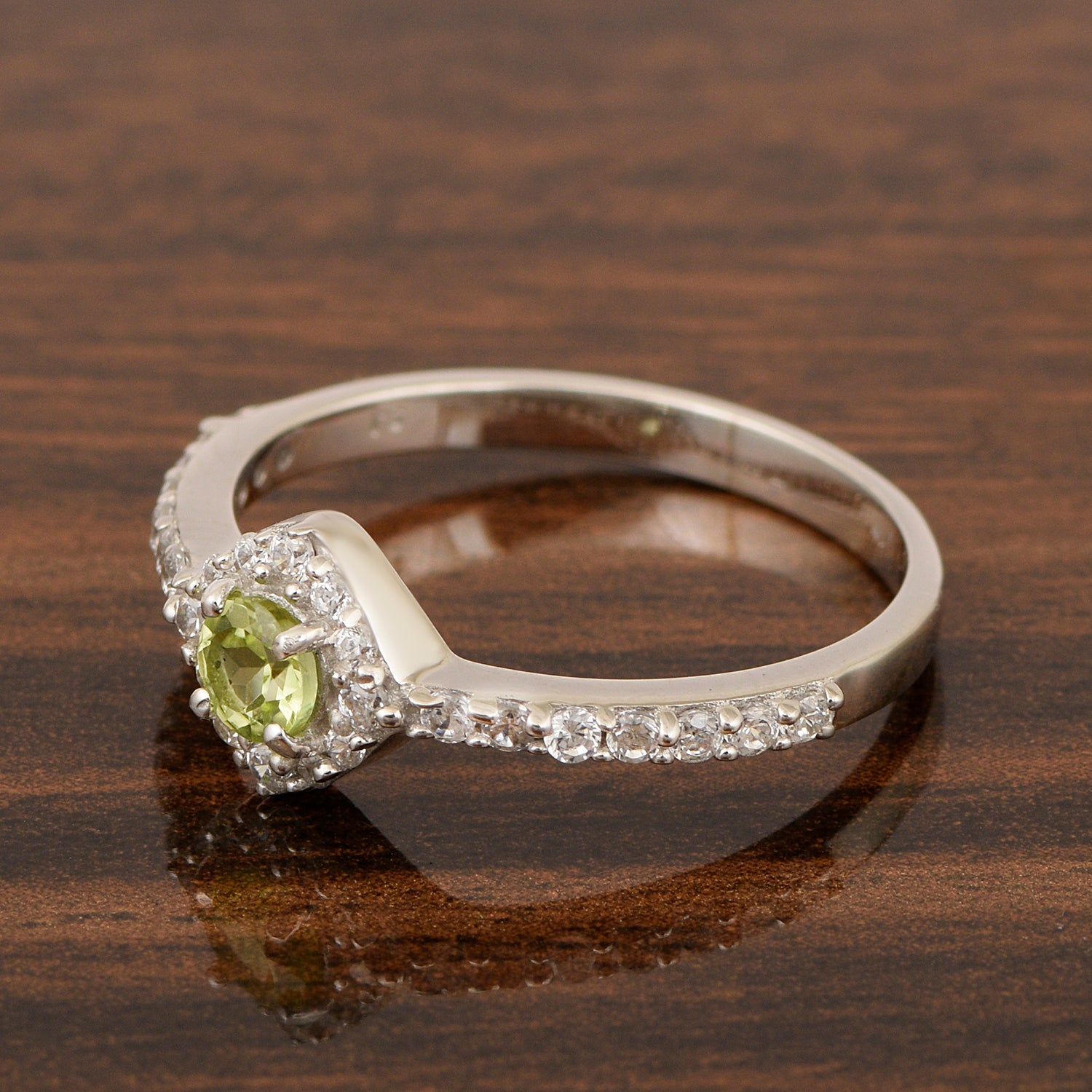 Peridot ring