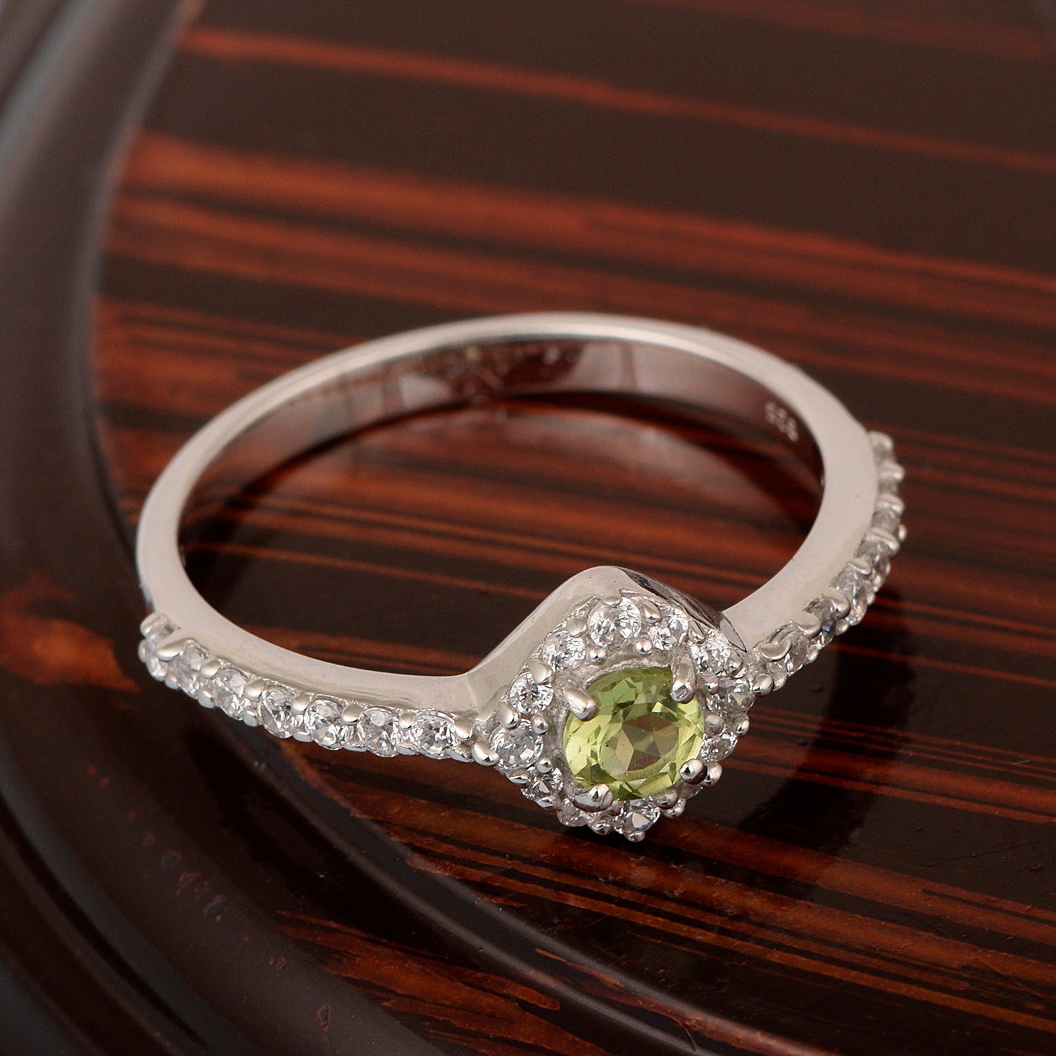 Peridot ring