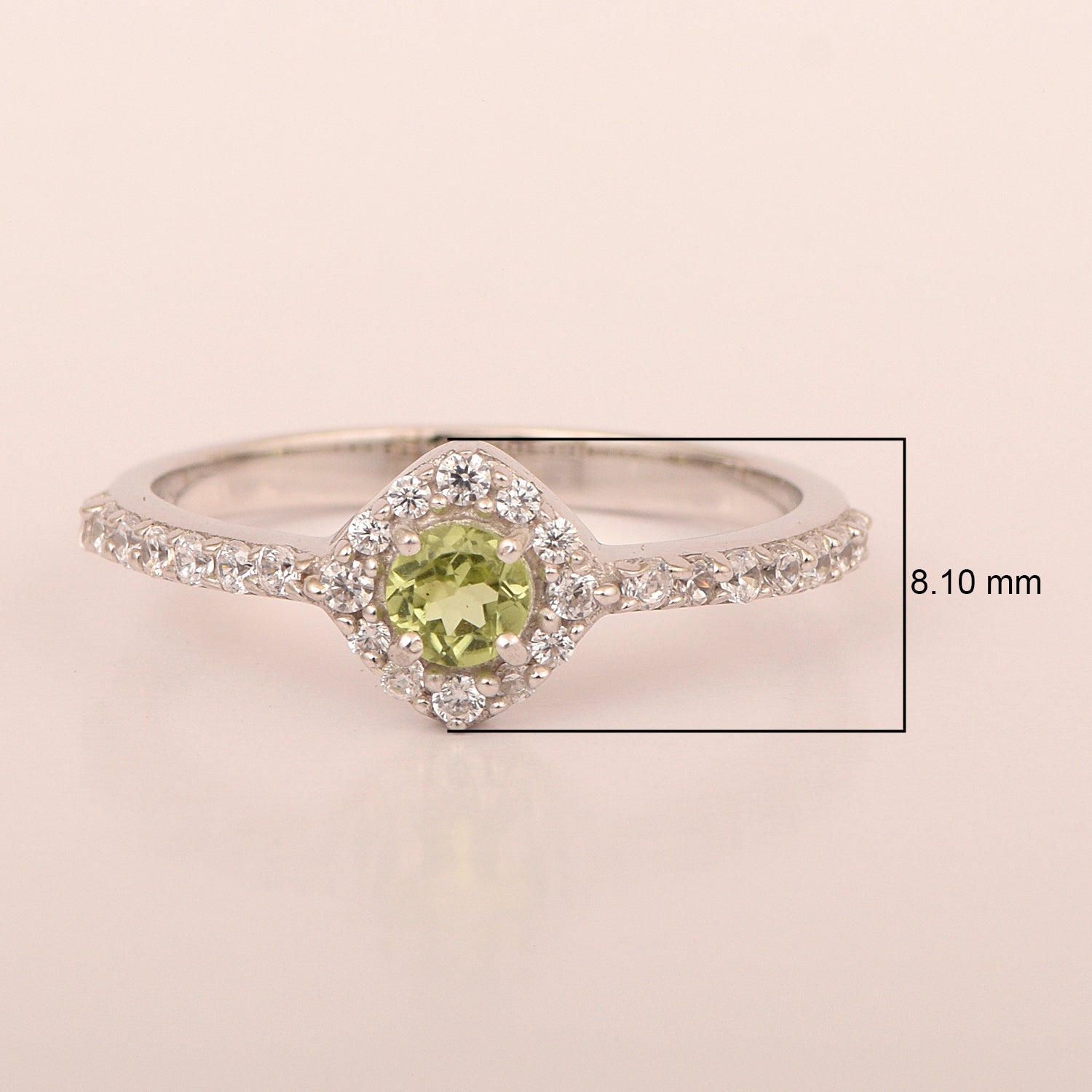 Peridot ring