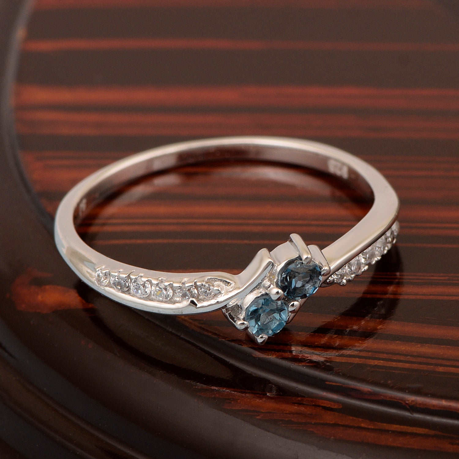 London Blue Topaz ring