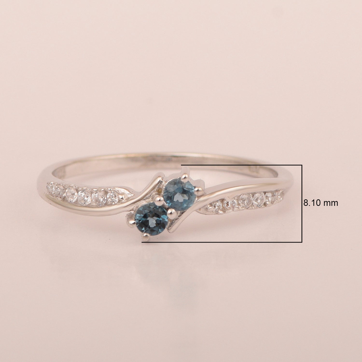 London Blue Topaz ring
