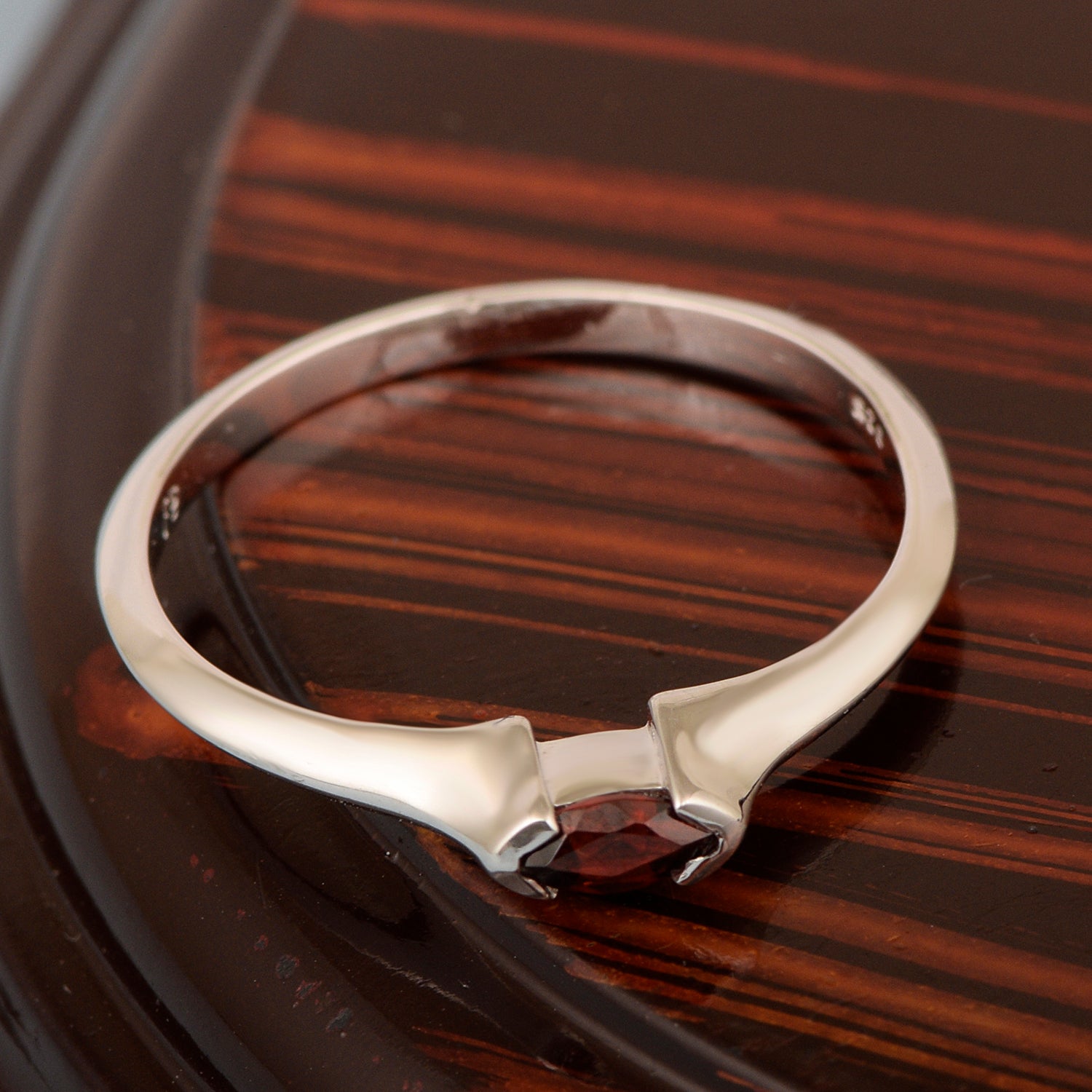 Garnet ring