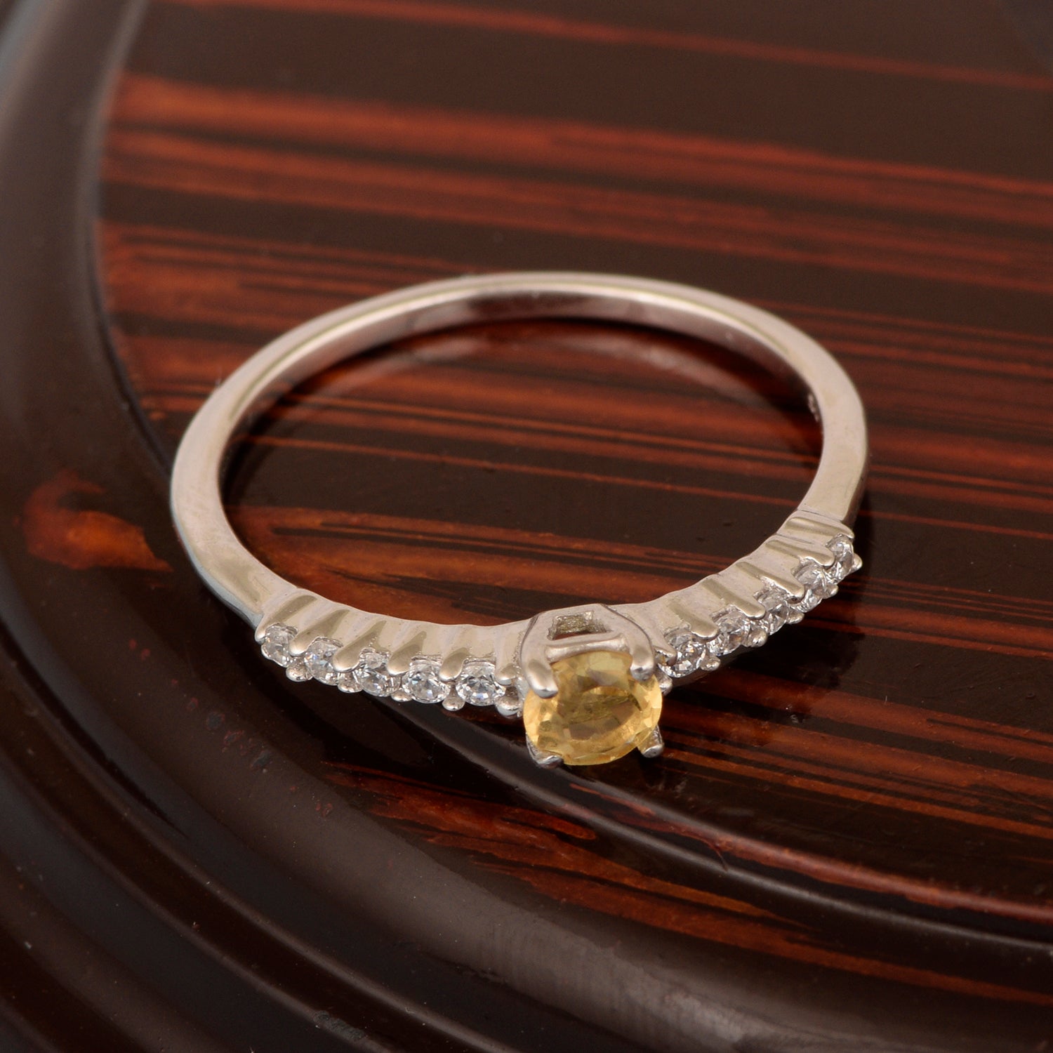 Citrine ring