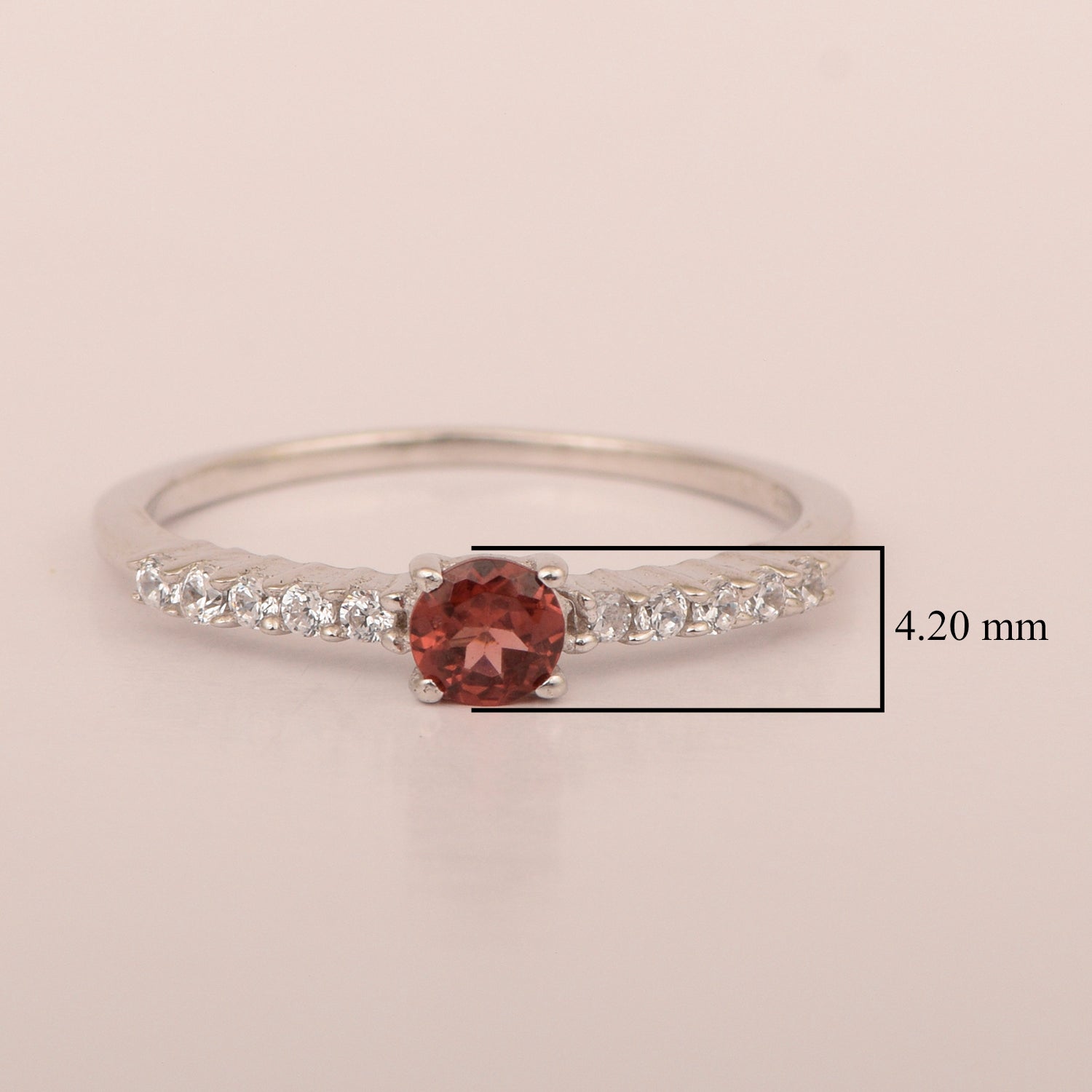 Garnet ring