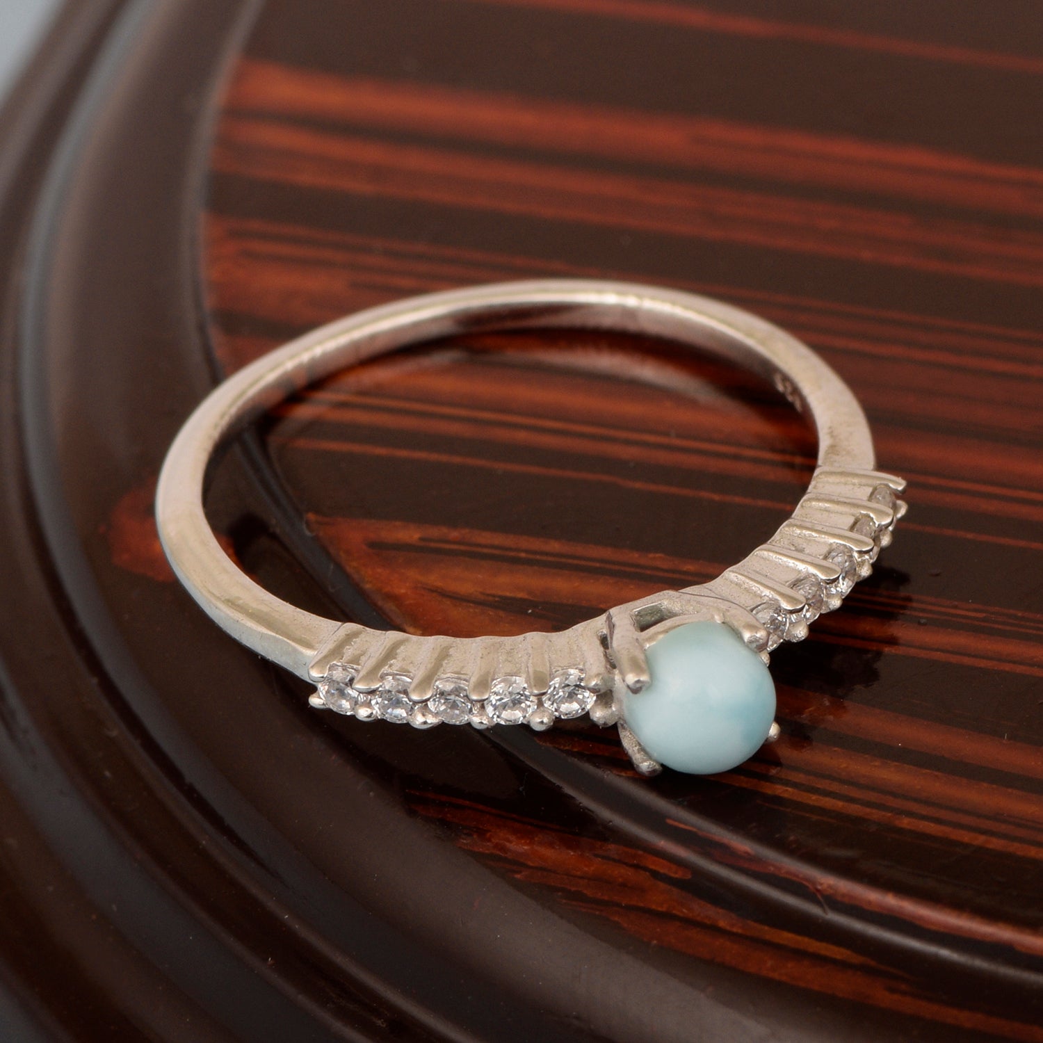 Larimar ring