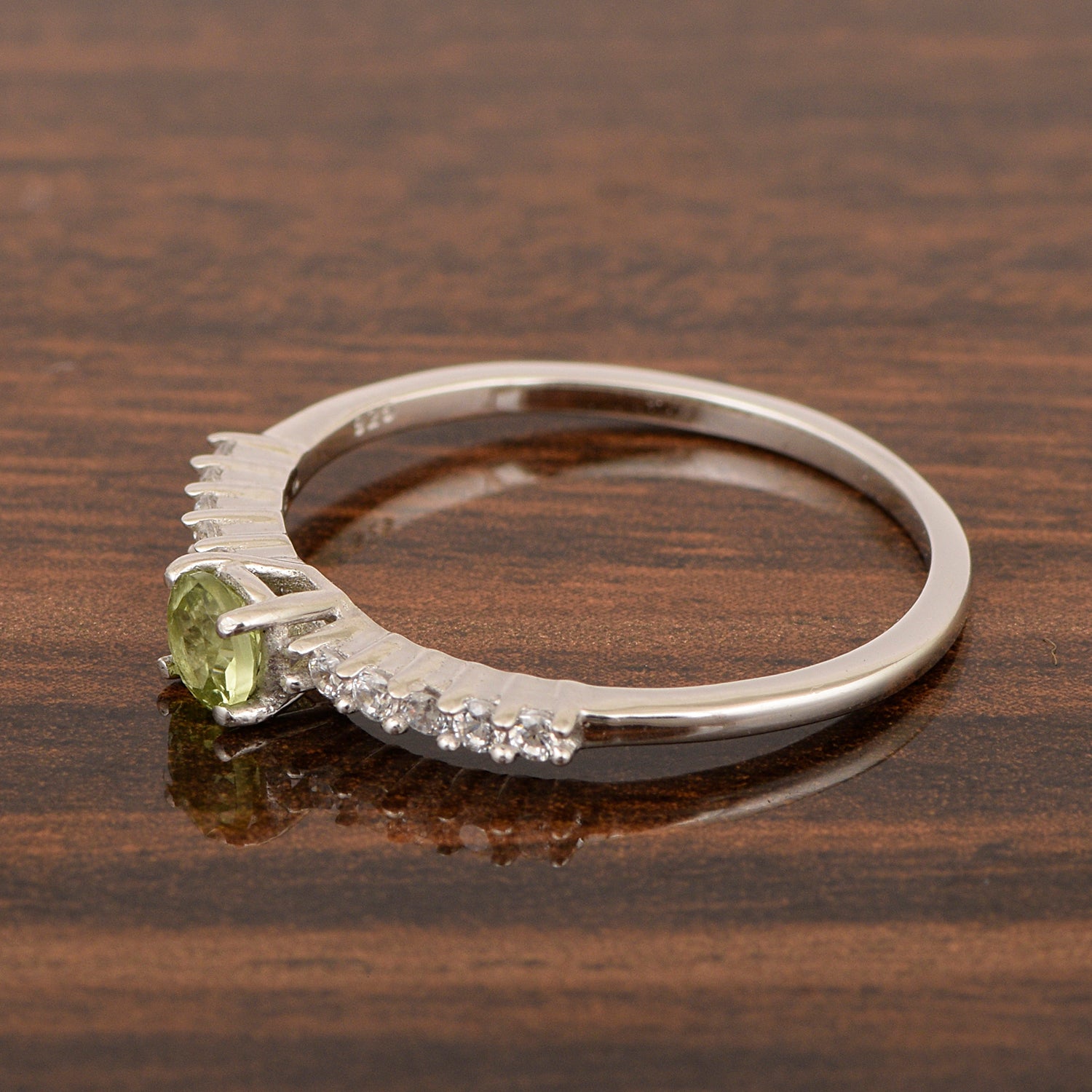Peridot ring