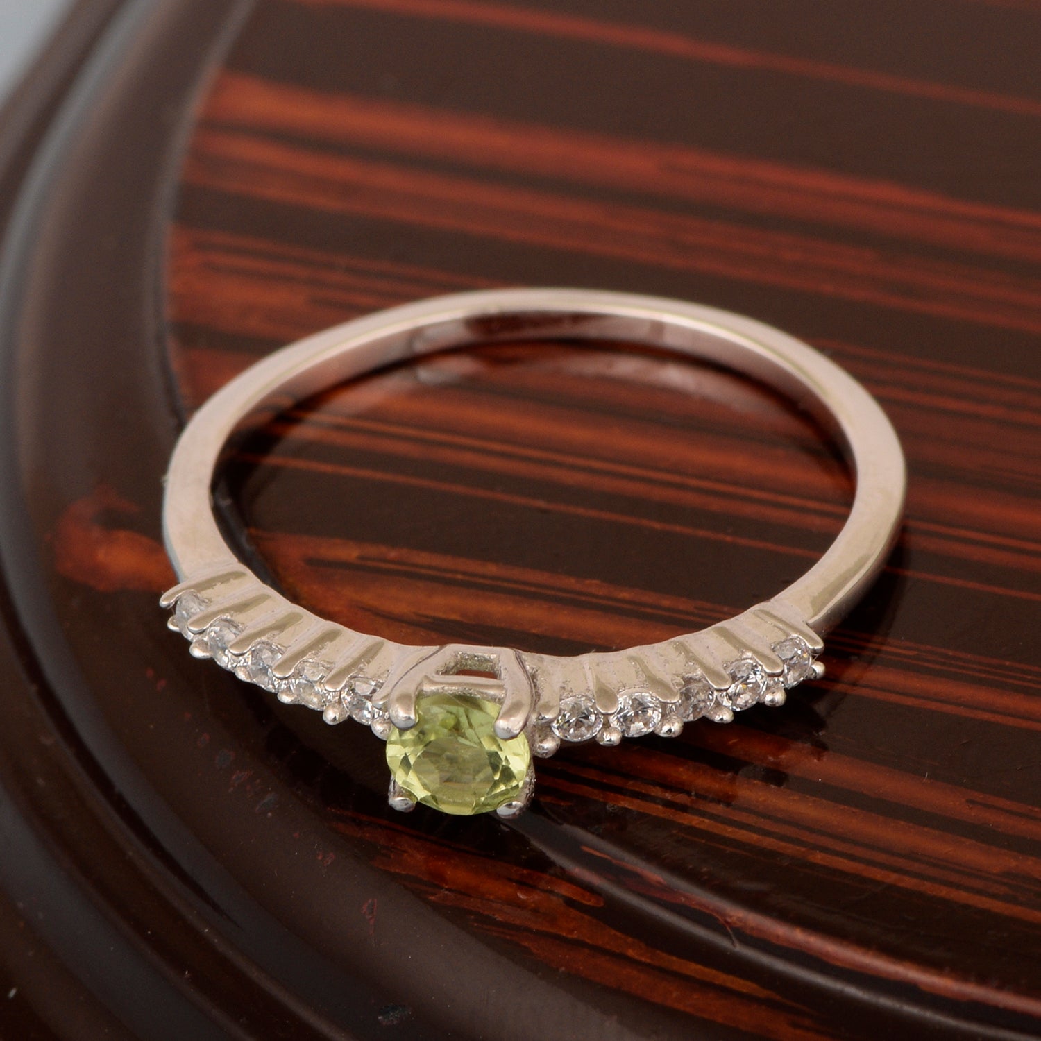 Peridot ring