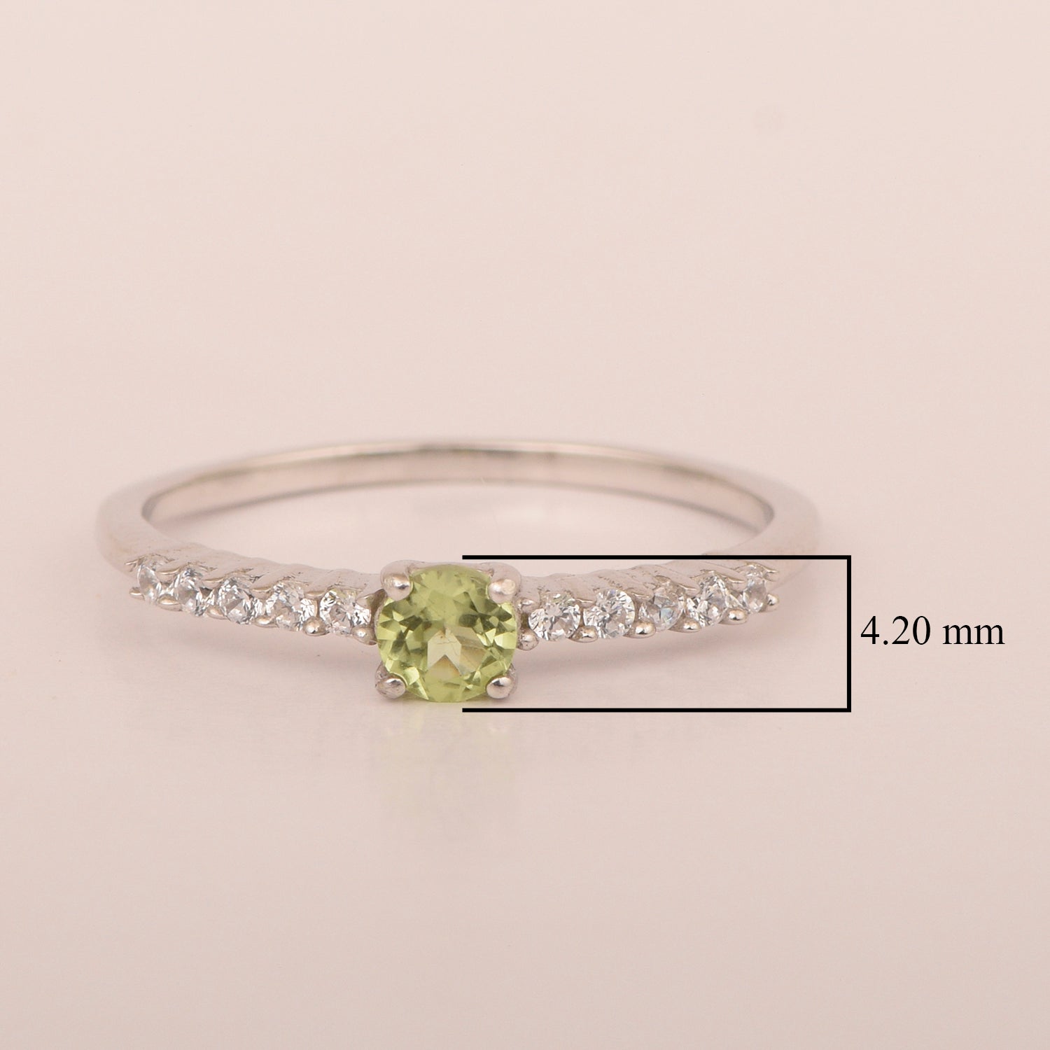 Peridot ring