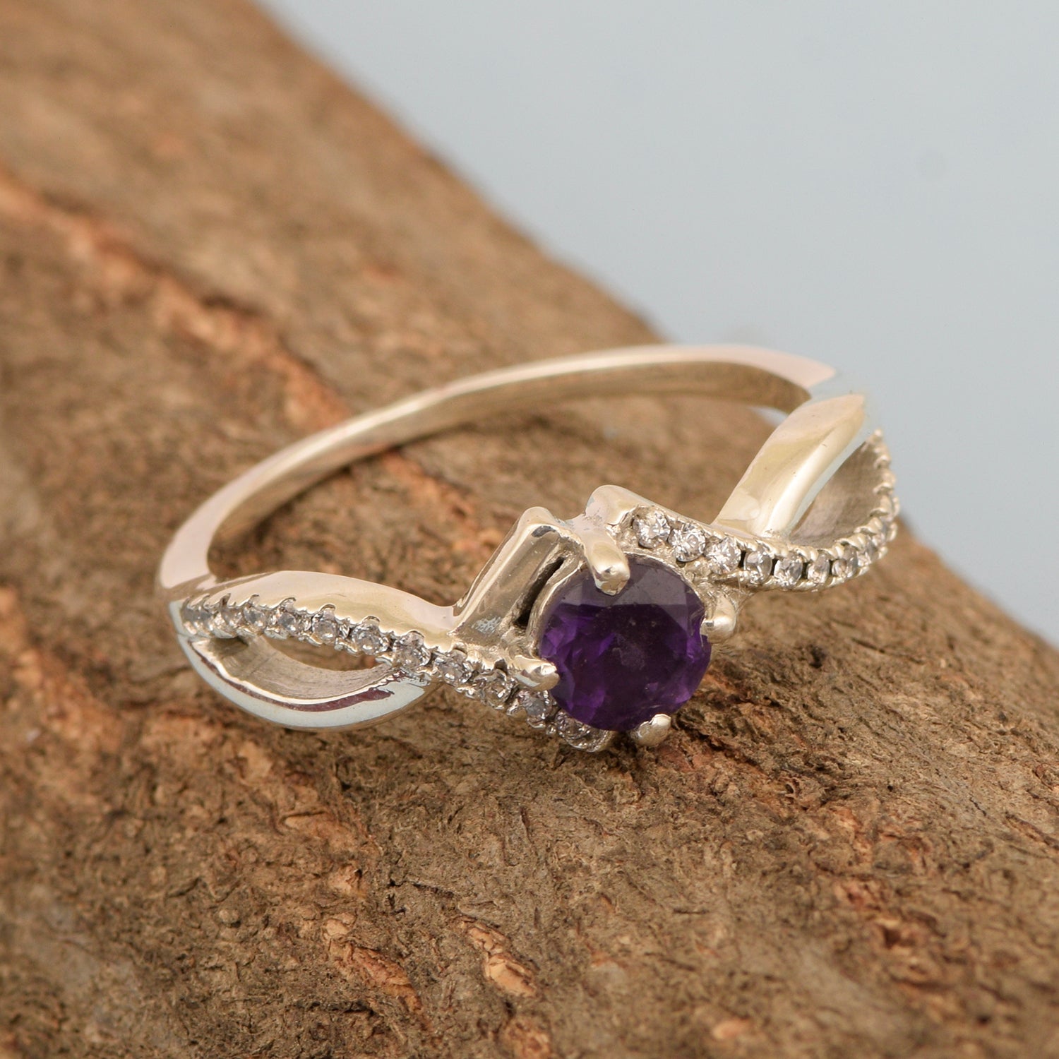 Amethyst ring