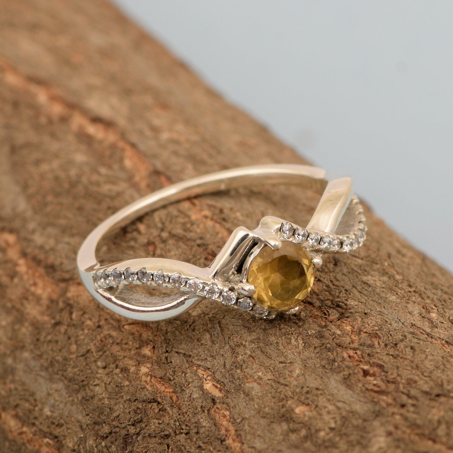 Citrine ring