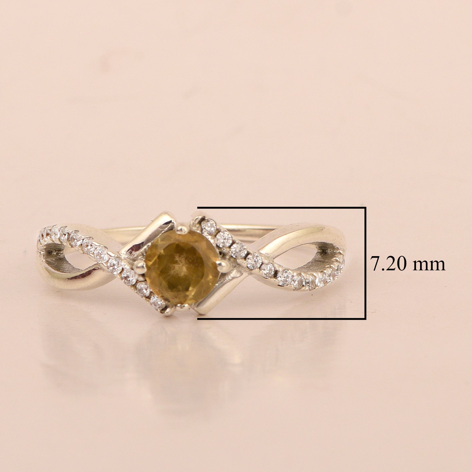 Citrine ring