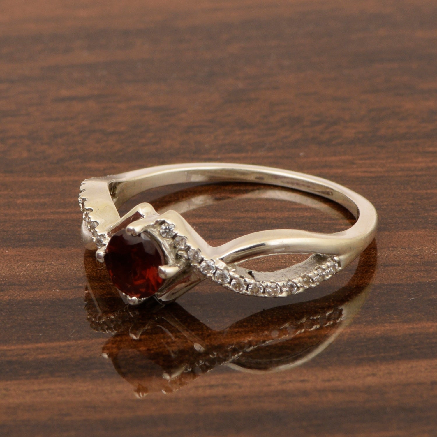Garnet ring