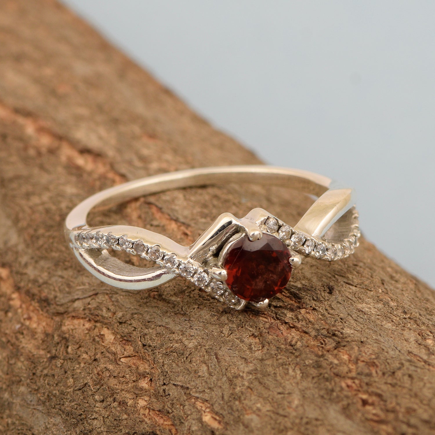 Garnet ring