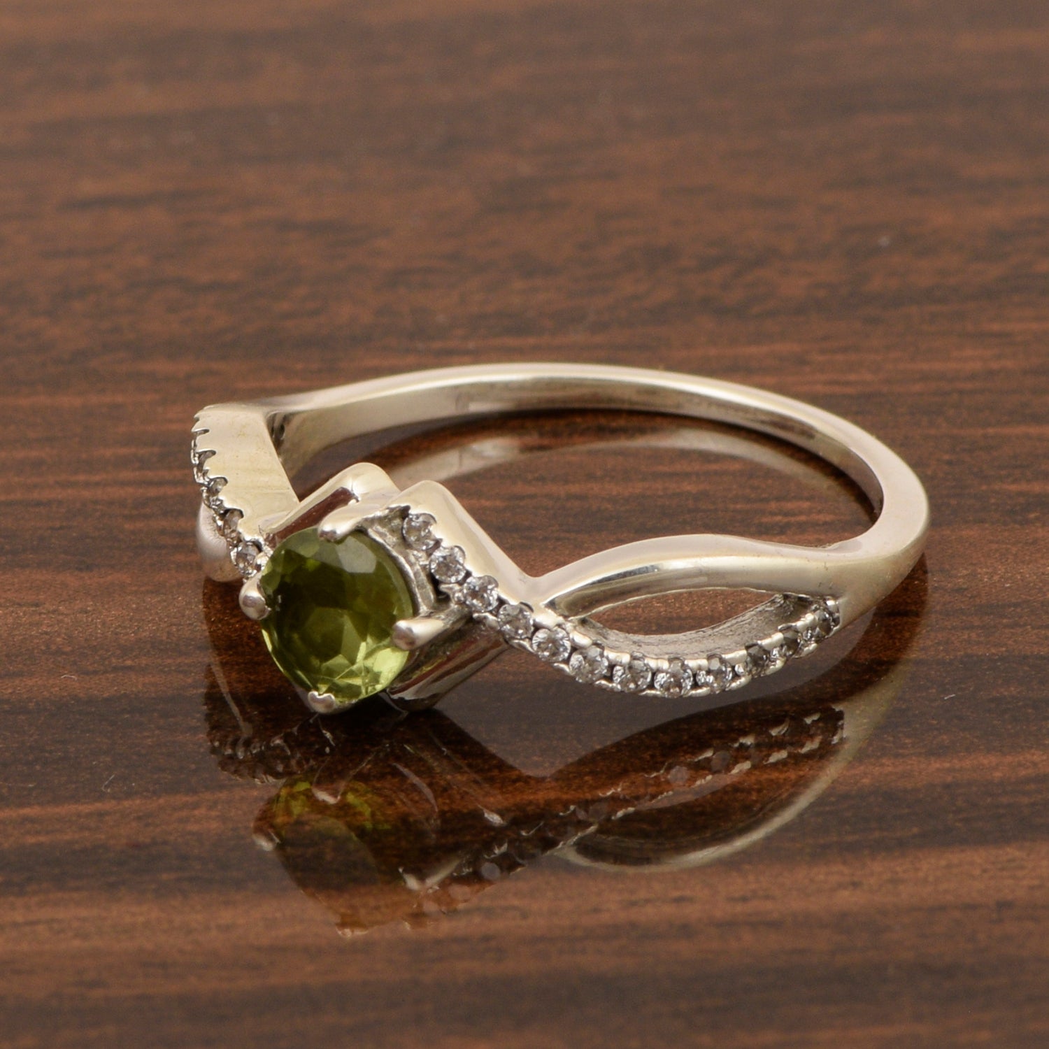 Peridot ring
