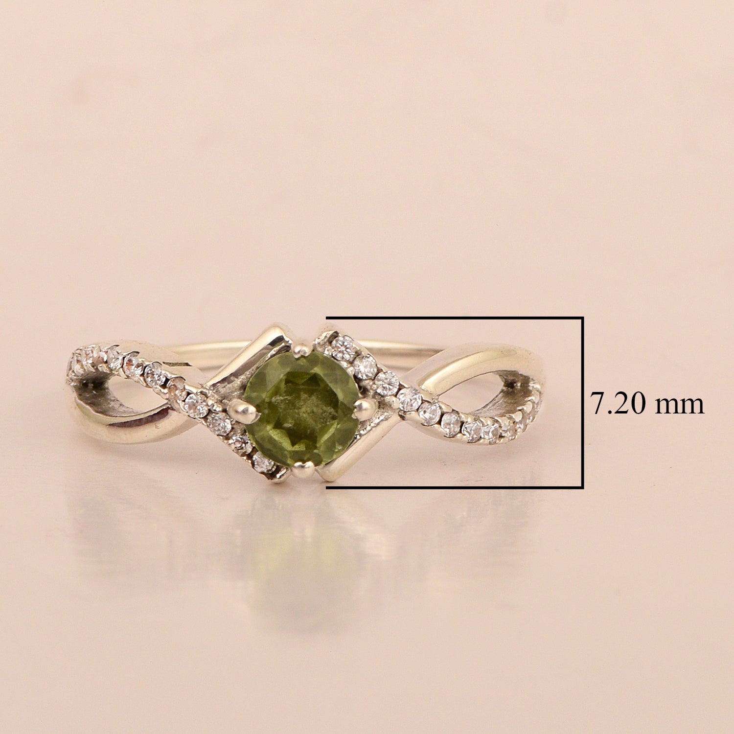 Peridot ring